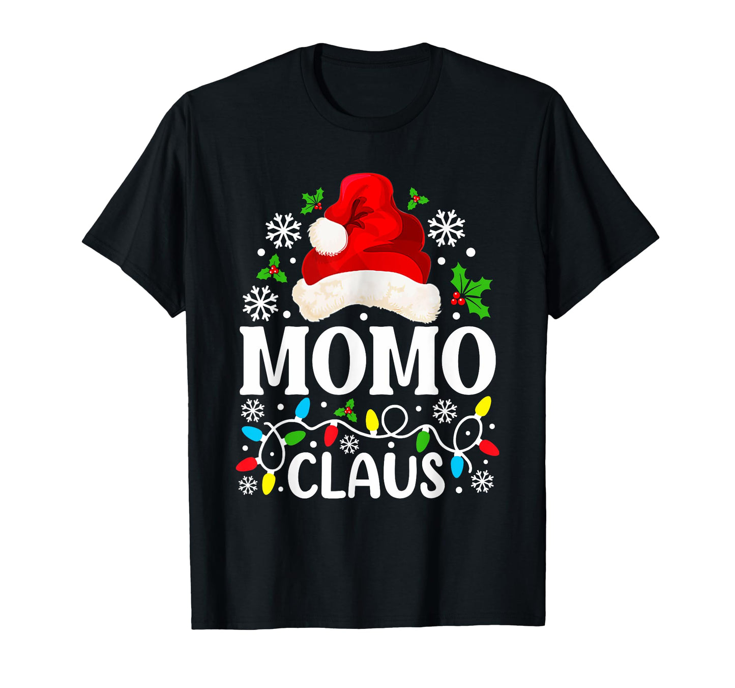 Momo Claus Funny Family Matching T-Shirt - Custom Art Print for Adults - T-Shirt, Sweatshirt, Hoodie