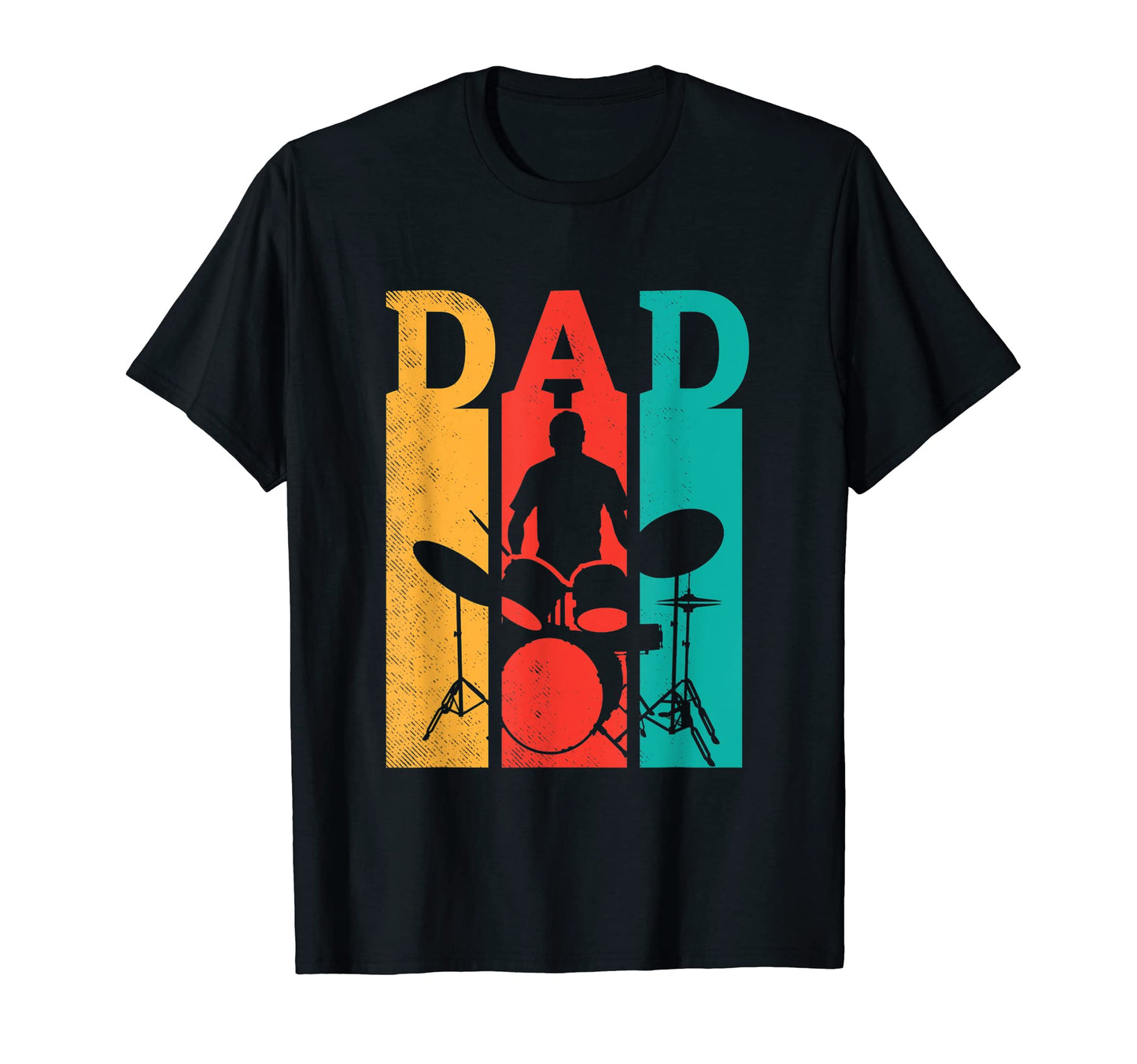 Drummer Musician Art Dad Theme T-Shirt - Streetwear Style for Adults - T-Shirt, Sweatshirt, Hoodie