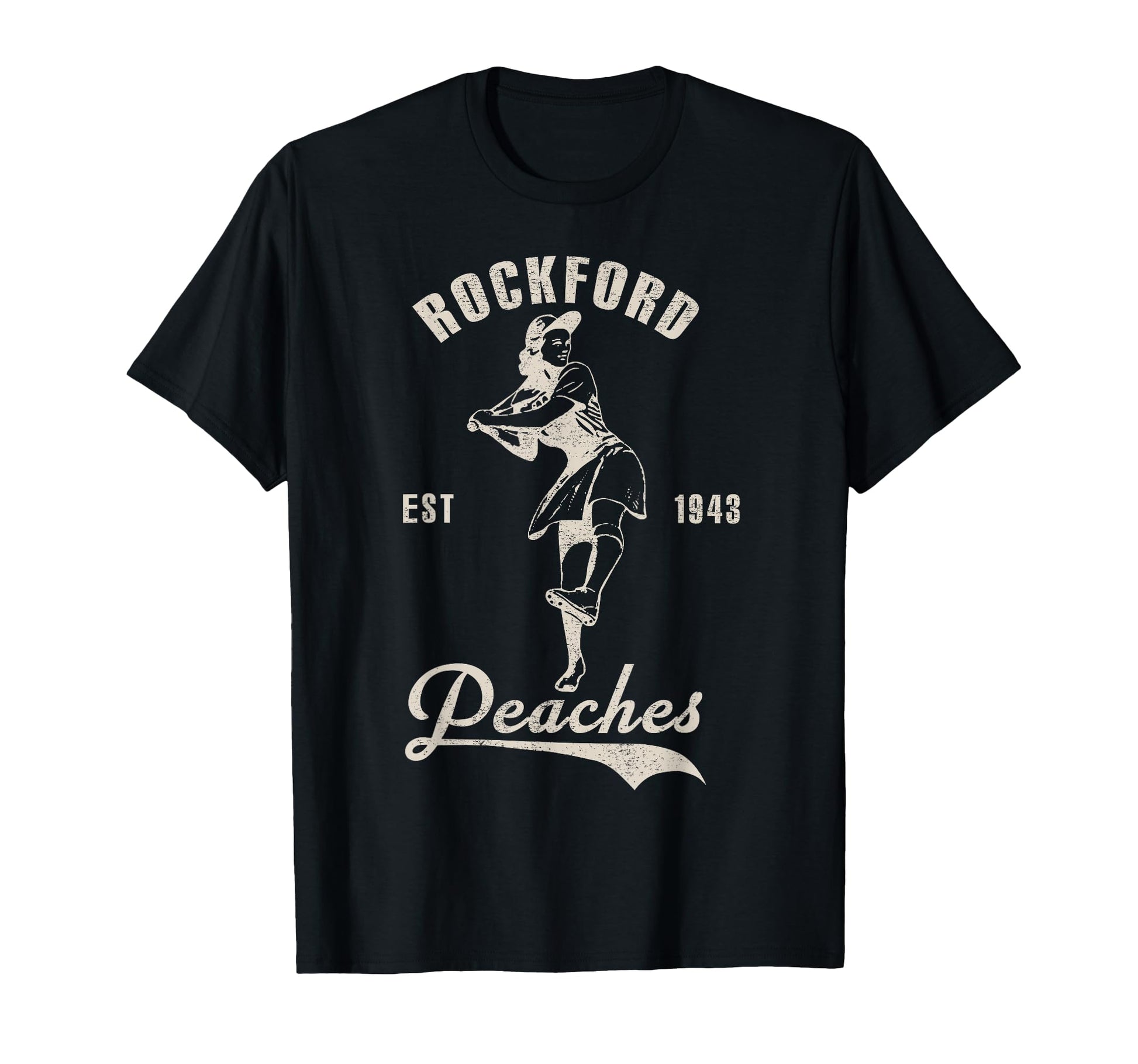 Rockford Peaches 1945 T-Shirt - Casual Everyday Wear for Adults - T-Shirt, Sweatshirt, Hoodie