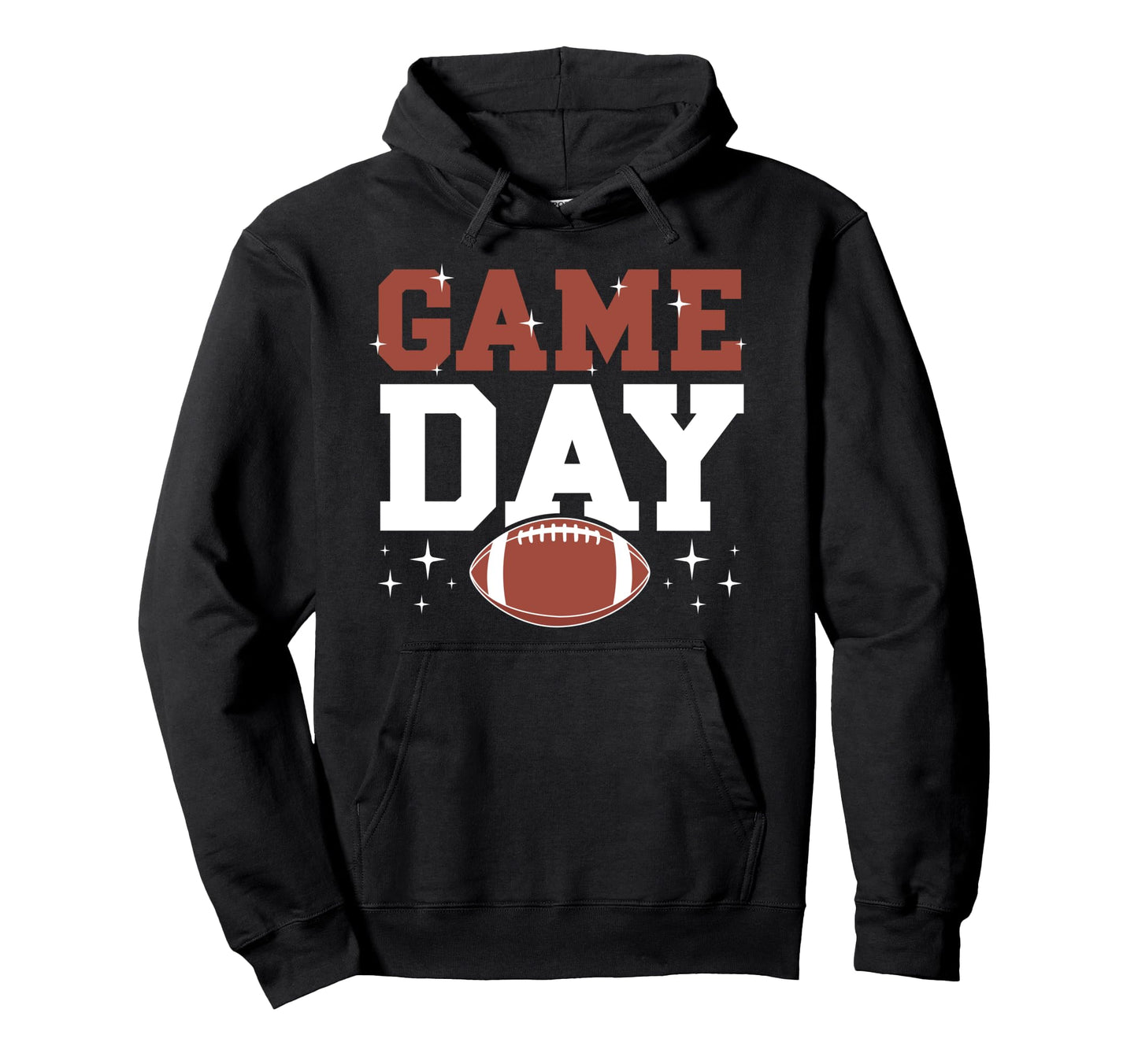 Game Day Football Game Day Hoodie - Trendy Graphic for Adults - T-Shirt, Sweatshirt, Hoodie