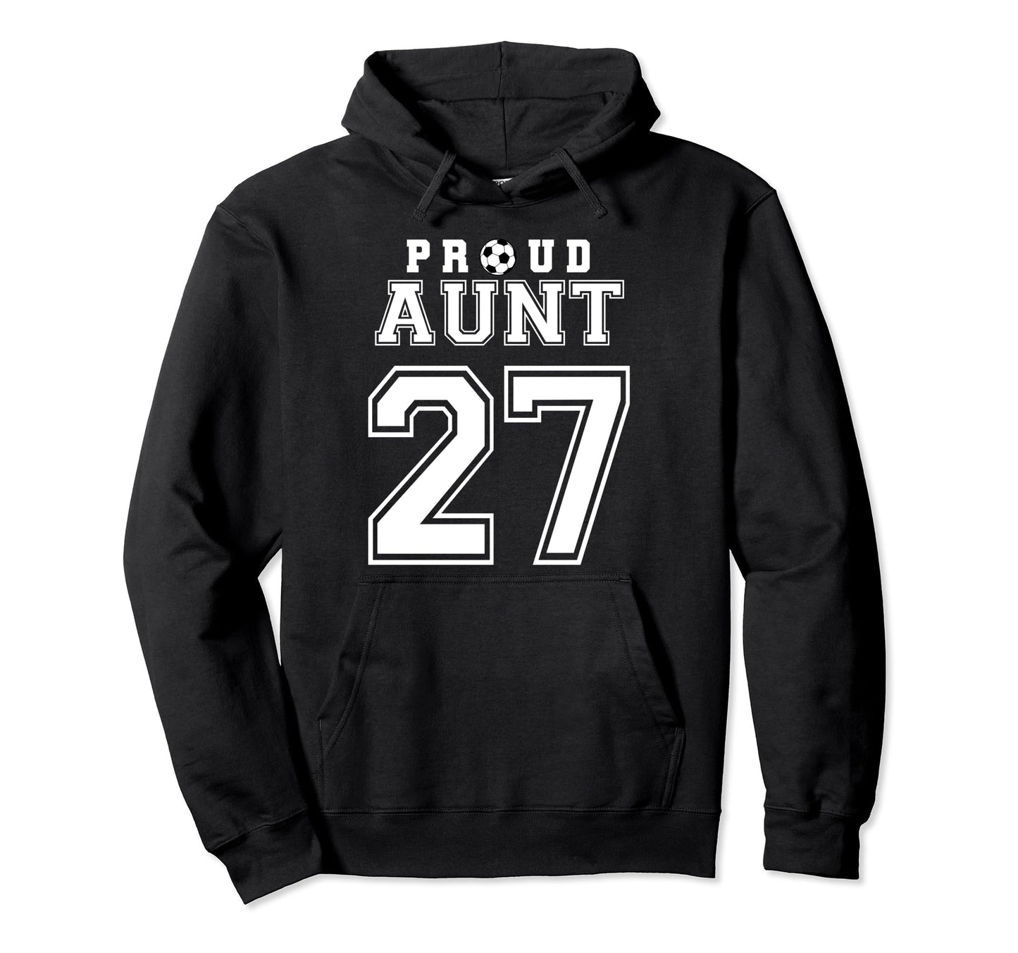 Number 27 Custom Proud Soccer Futbol Hoodie - Aesthetic Graphic for Adults - T-Shirt, Sweatshirt, Hoodie