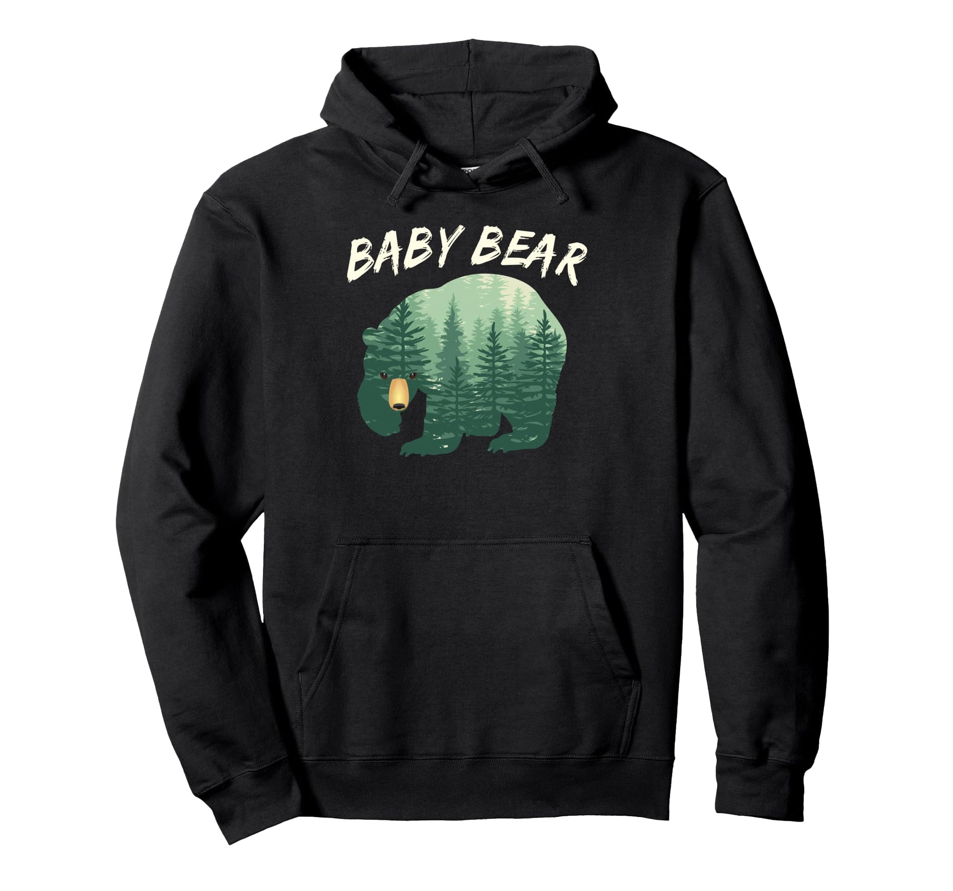 Bear Bear Woods Family Bear Child Hoodie - Minimalist Print Unisex - T-Shirt, Sweatshirt, Hoodie