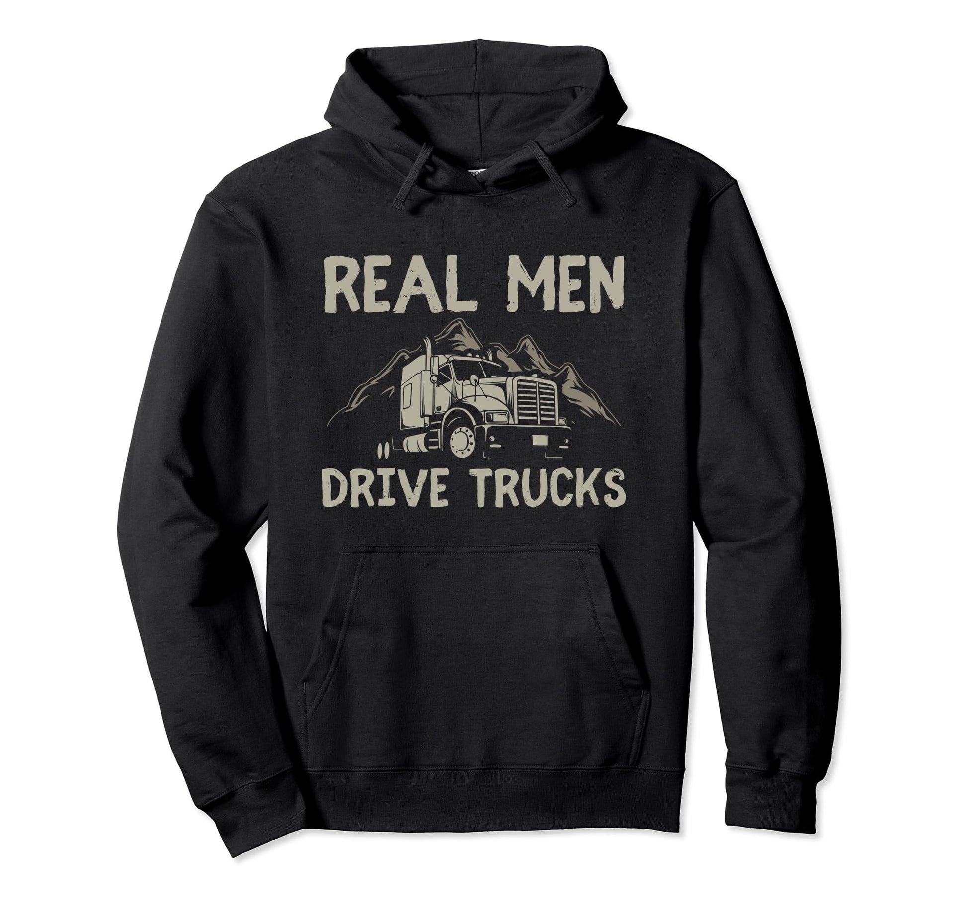 Trucker Truck Driving Gift Truck Hoodie - Fun Novelty Design Men Women - T-Shirt, Sweatshirt, Hoodie