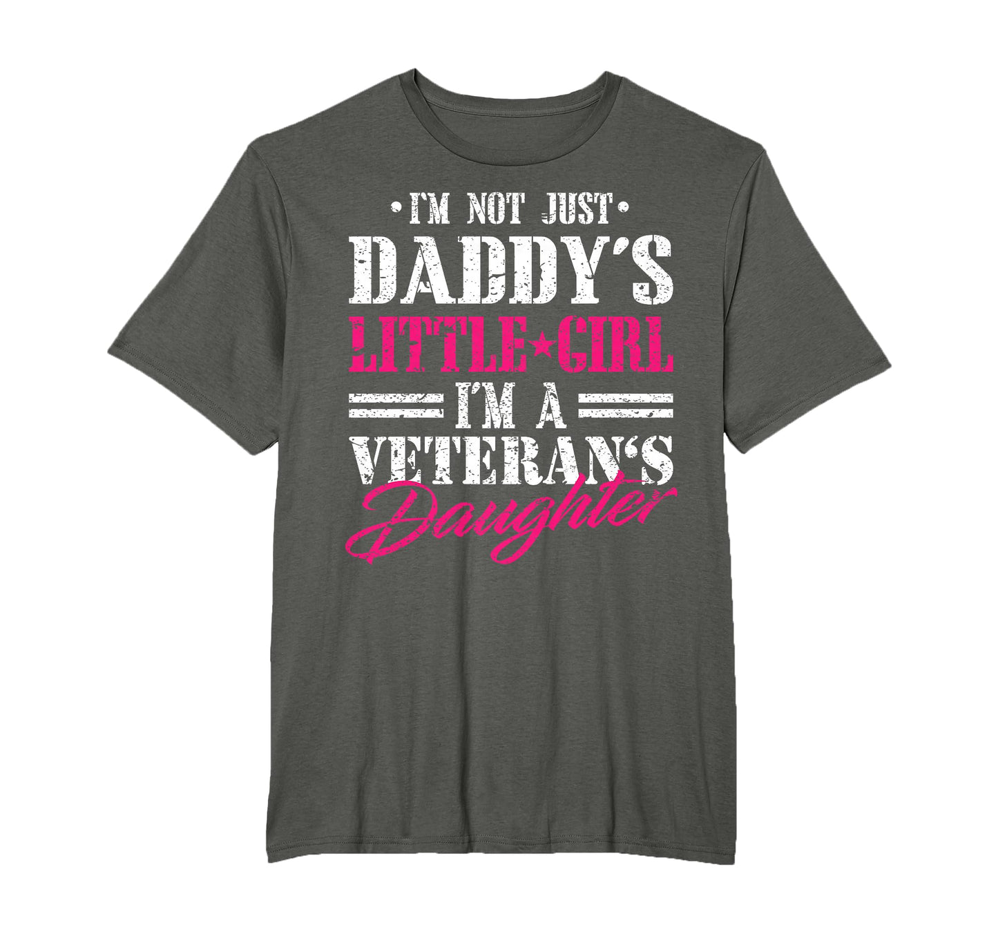 Daddys Little Veteran Dad Veterans Day T-Shirt - Novelty Apparel Men Women - T-Shirt, Sweatshirt, Hoodie