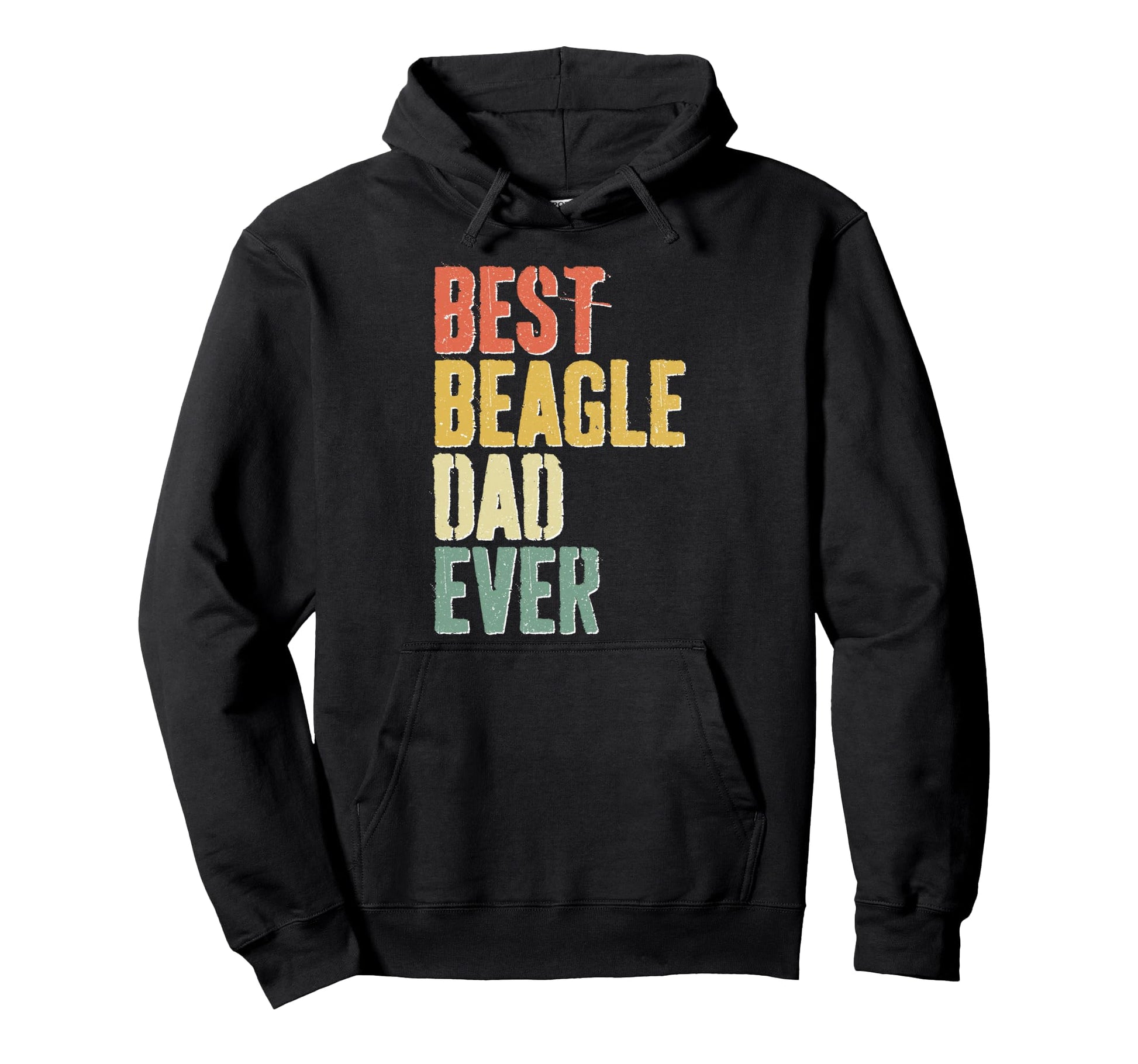 Best Beagle Dad Ever Dog Lover Fathers Hoodie - Minimalist Print Men Women - T-Shirt, Sweatshirt, Hoodie