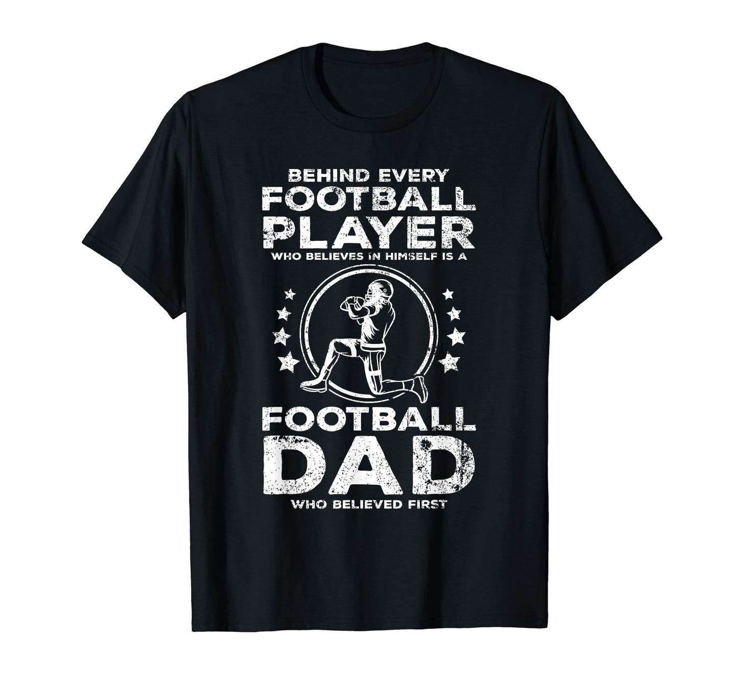 Football Dad Supportive Fathers T-Shirt - Casual Everyday Wear for Adults - T-Shirt, Sweatshirt, Hoodie