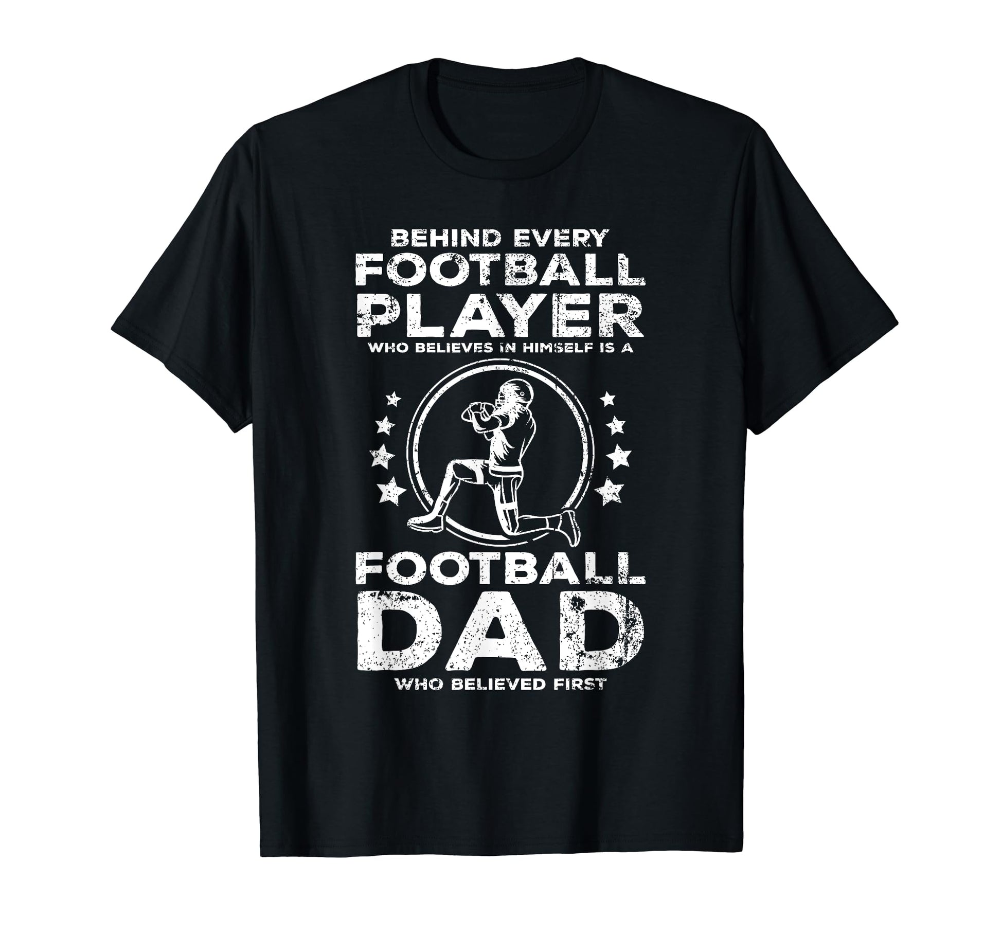 Football Dad Supportive Fathers T-Shirt - Casual Everyday Wear for Adults - T-Shirt, Sweatshirt, Hoodie