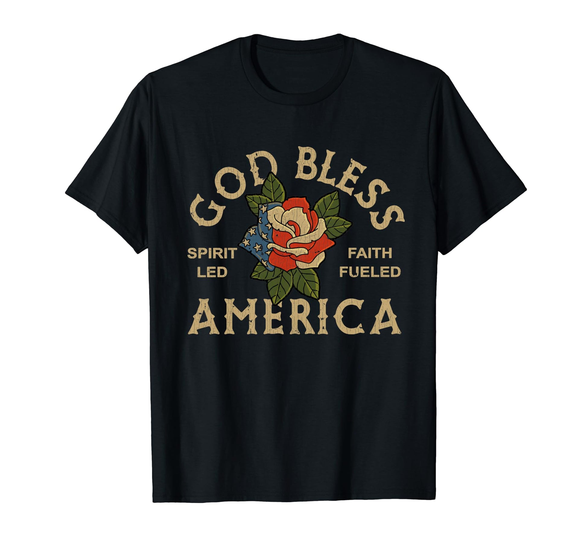 God Bless America God Bless America T-Shirt - Fun Novelty Design for Adults - T-Shirt, Sweatshirt, Hoodie