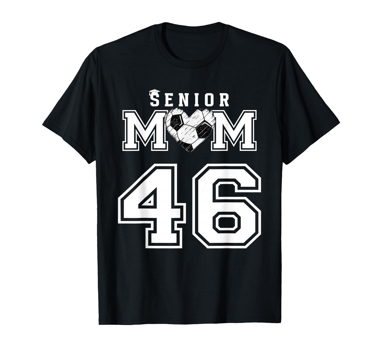 Proud Senior Soccer Mom Custom Jersey T-Shirt - Aesthetic Graphic Unisex - T-Shirt, Sweatshirt, Hoodie