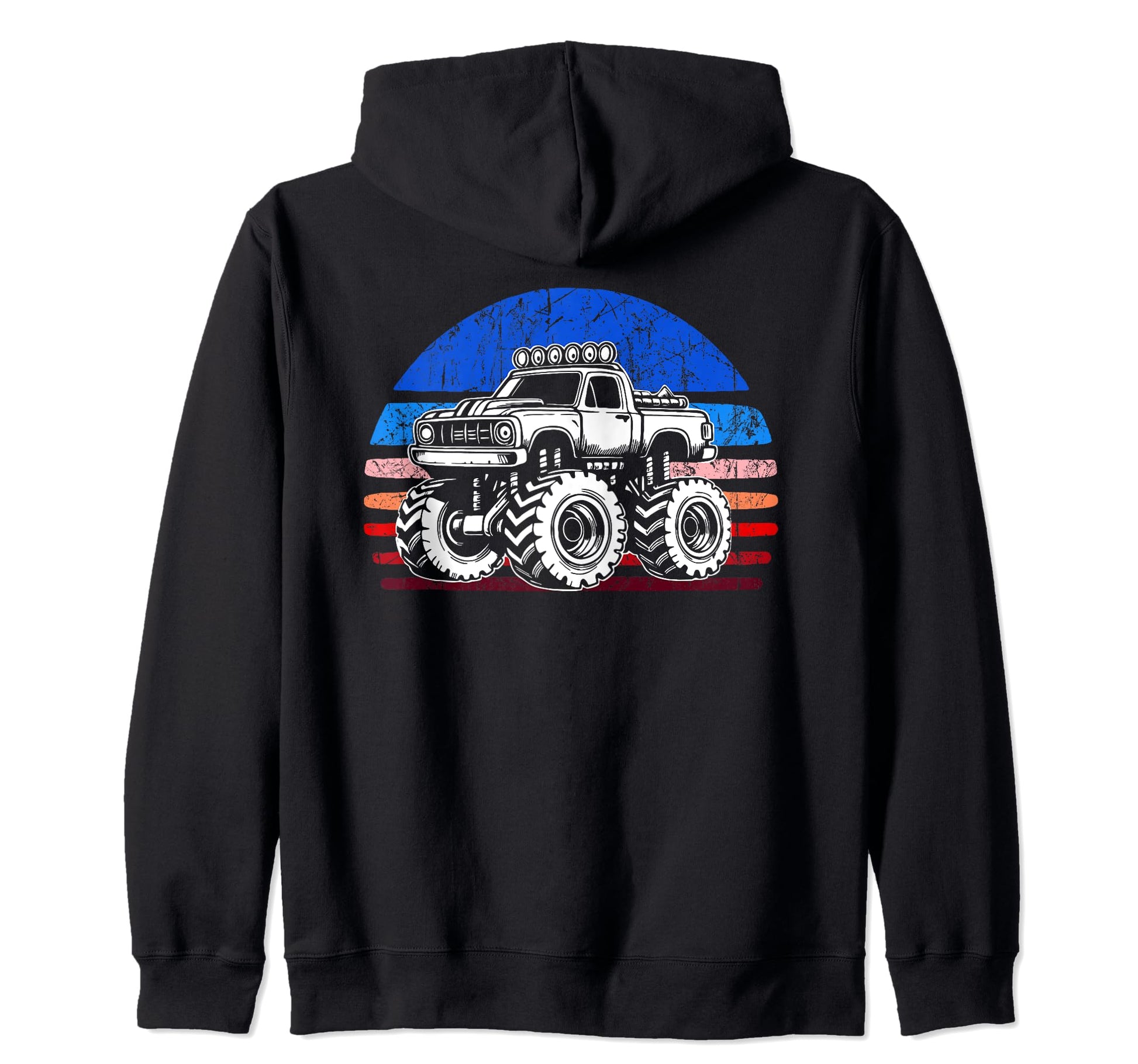 Monster Truck Dad Fathers Day Click More T-Shirt - Minimalist Print Unisex - T-Shirt, Sweatshirt, Hoodie