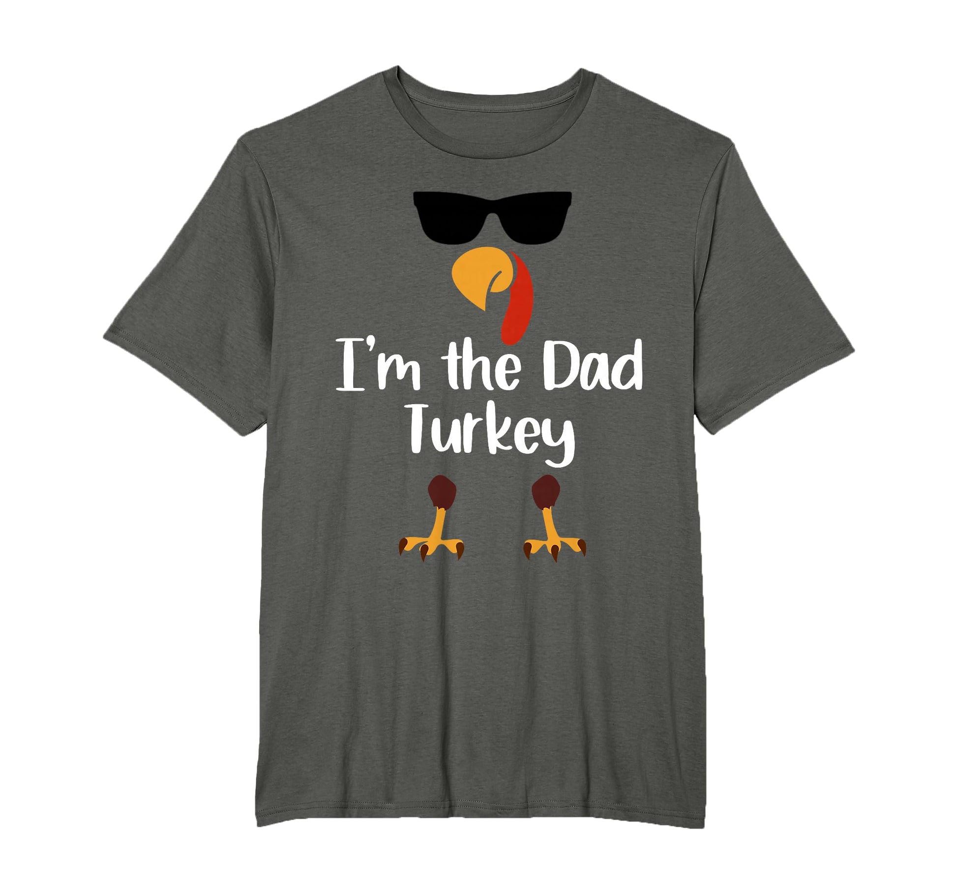 Im Dad Turkey Thanksgiving Day T-Shirt - Casual Everyday Wear for Adults - T-Shirt, Sweatshirt, Hoodie
