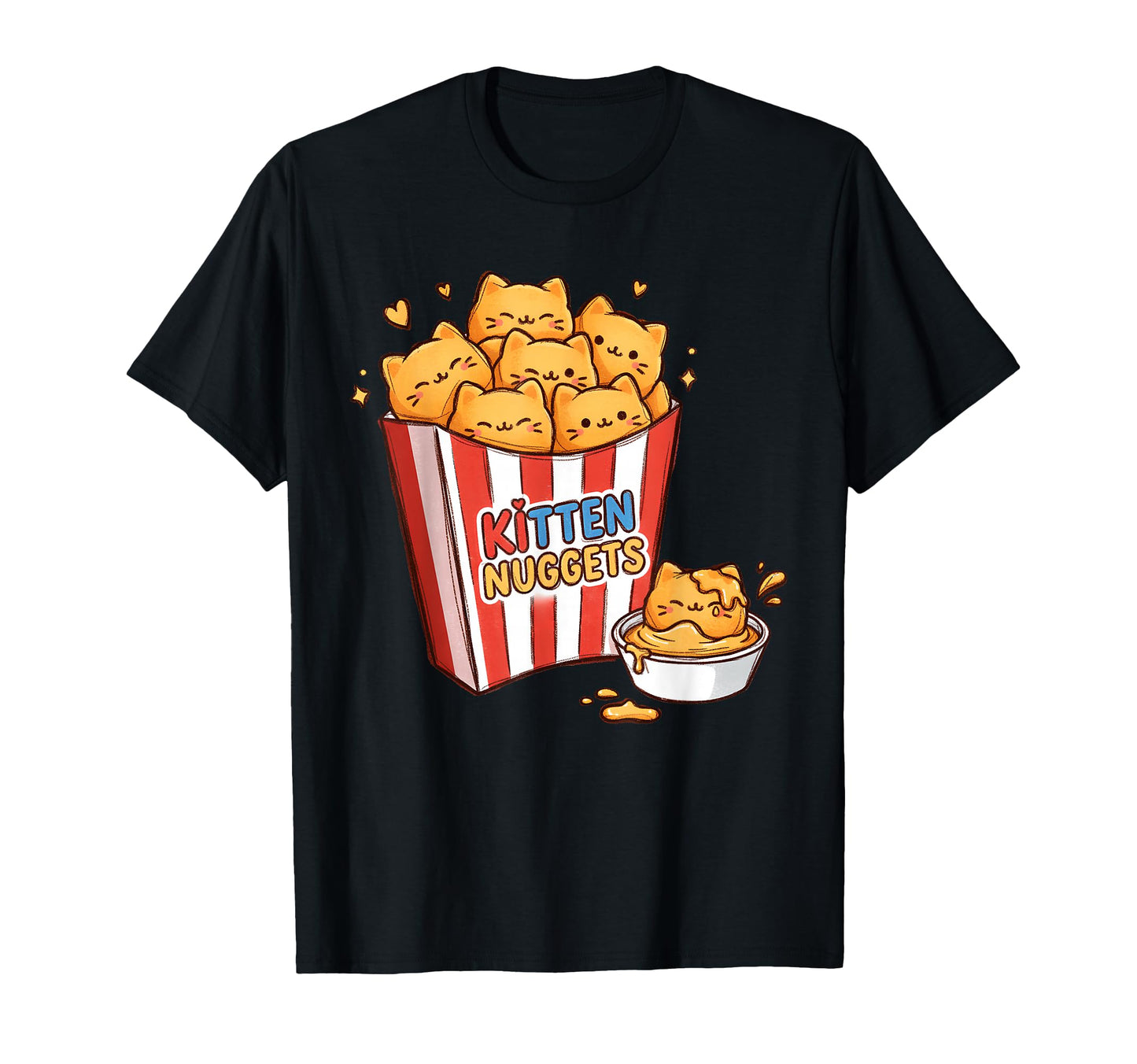Kitten Nuggets Cat Lover Kitty T-Shirt - Streetwear Style for Adults - T-Shirt, Sweatshirt, Hoodie