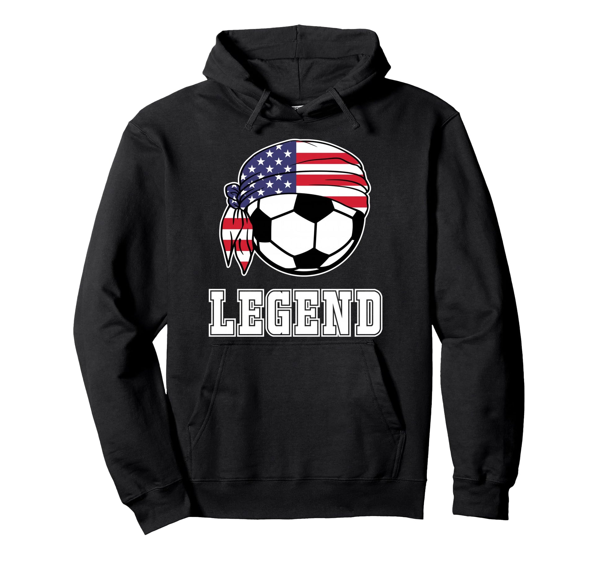 Soccer Legend Fans Supporters Teammates Hoodie - Unique Graphic for Adults - T-Shirt, Sweatshirt, Hoodie