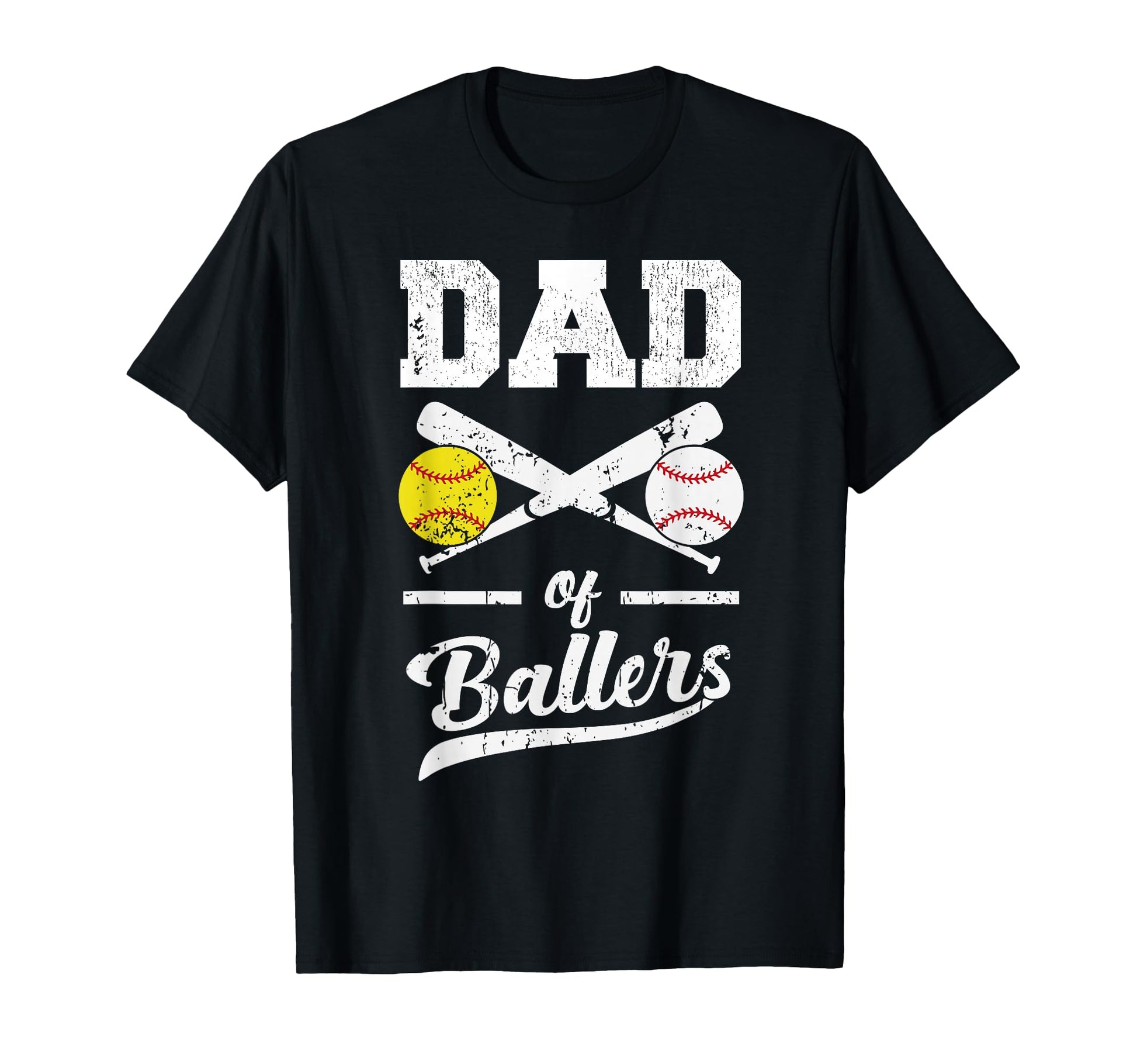 Dad Ballers Dad Baseball And T-Shirt - Aesthetic Graphic Men Women - T-Shirt, Sweatshirt, Hoodie