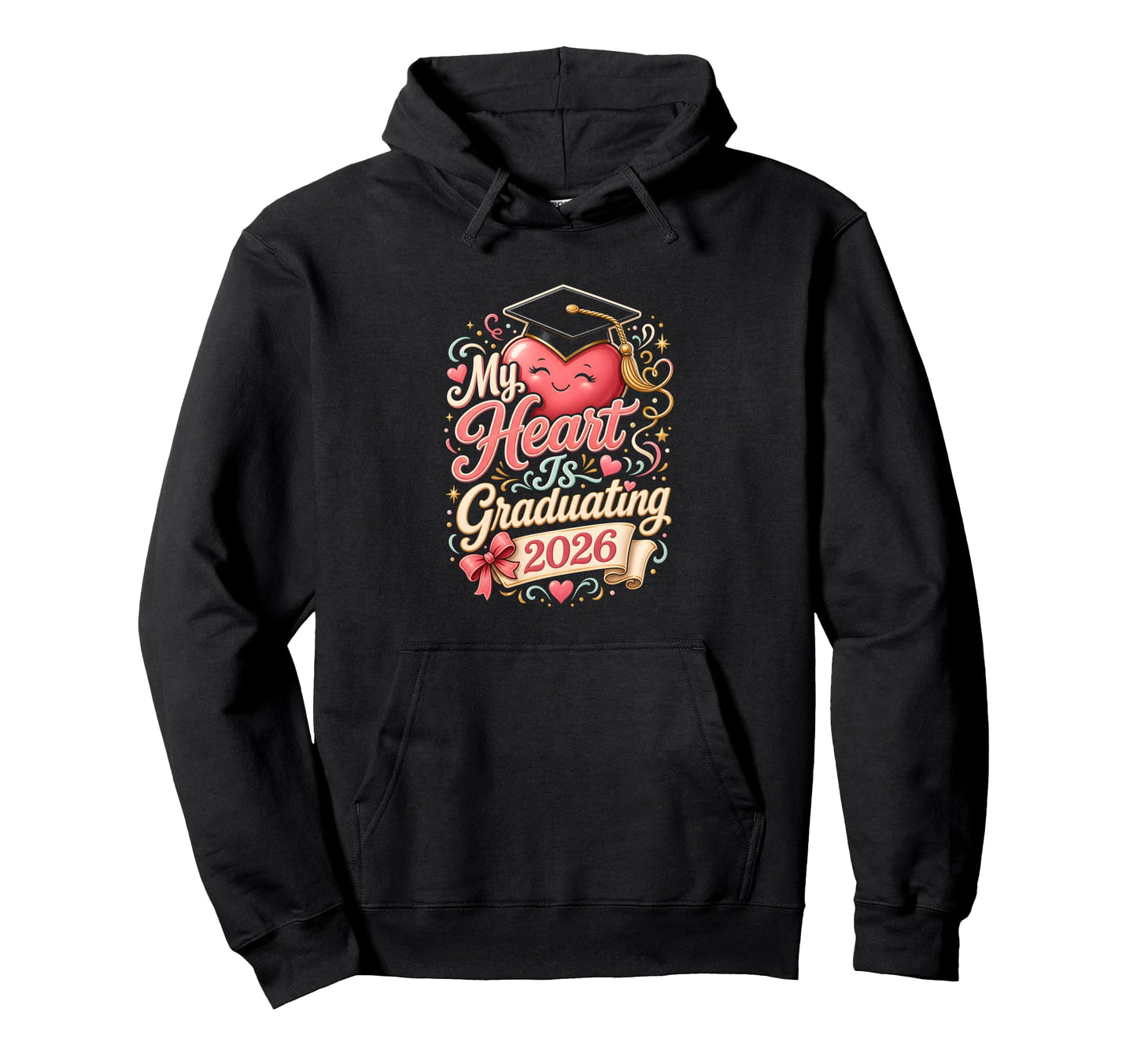 Gradation 2026 Graduate Proud Mom Dad Hoodie - Novelty Apparel Men Women - T-Shirt, Sweatshirt, Hoodie