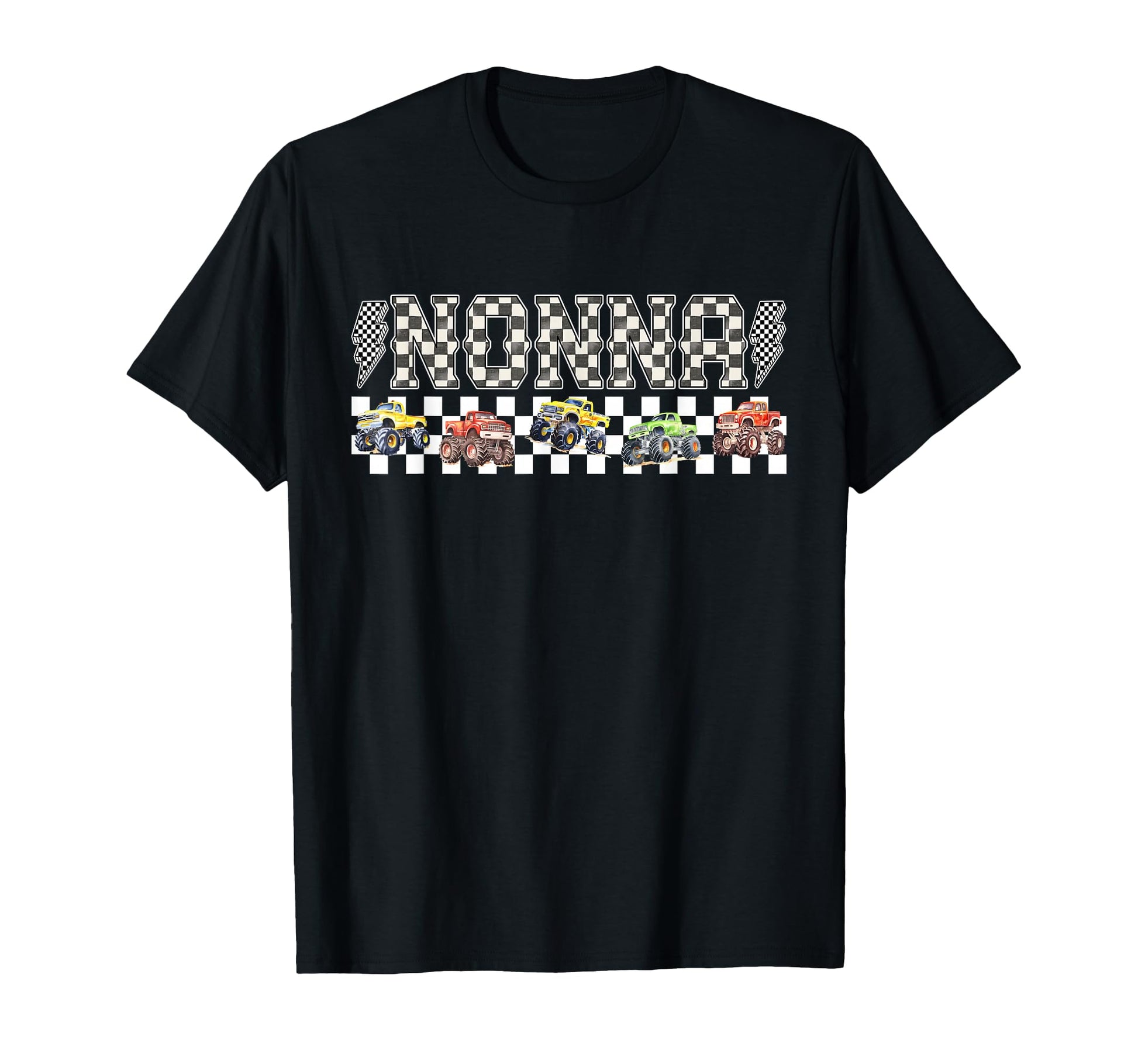 Nonna Monster Truck Family Crew T-Shirt - Trendy Graphic Men Women - T-Shirt, Sweatshirt, Hoodie