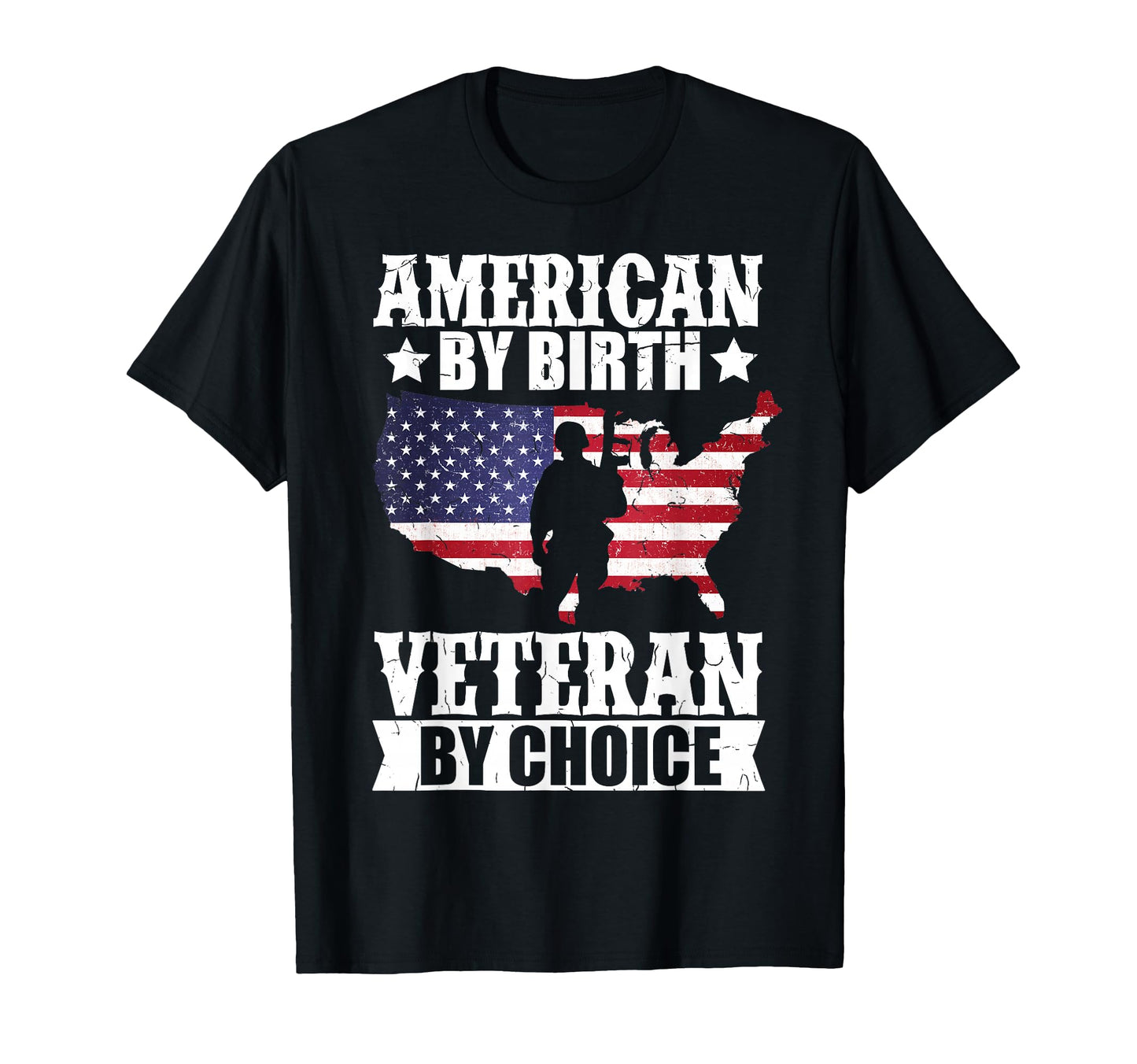 American Birth Veteran Choice Us Flag T-Shirt - Unique Graphic Men Women - T-Shirt, Sweatshirt, Hoodie
