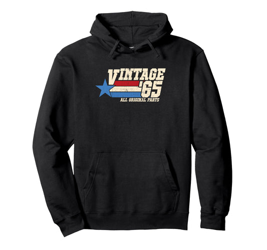65 Birthday 60Th 60 Dad 1965 Hoodie - Unique Graphic Unisex - T-Shirt, Sweatshirt, Hoodie