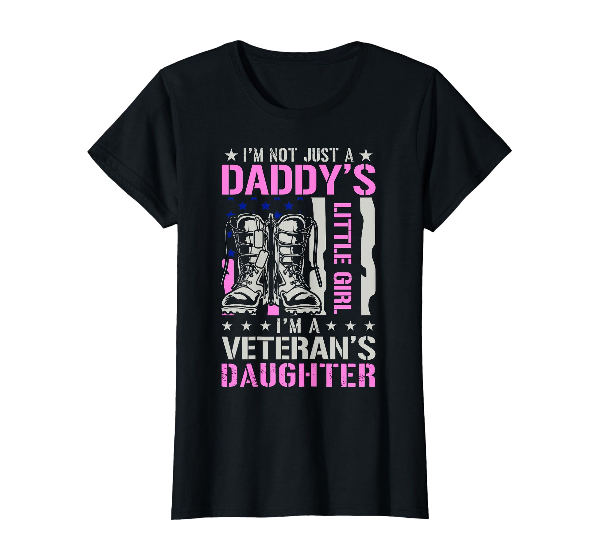 Military Veterans Daughter Funny T-Shirt - Fun Novelty Design Men Women - T-Shirt, Sweatshirt, Hoodie