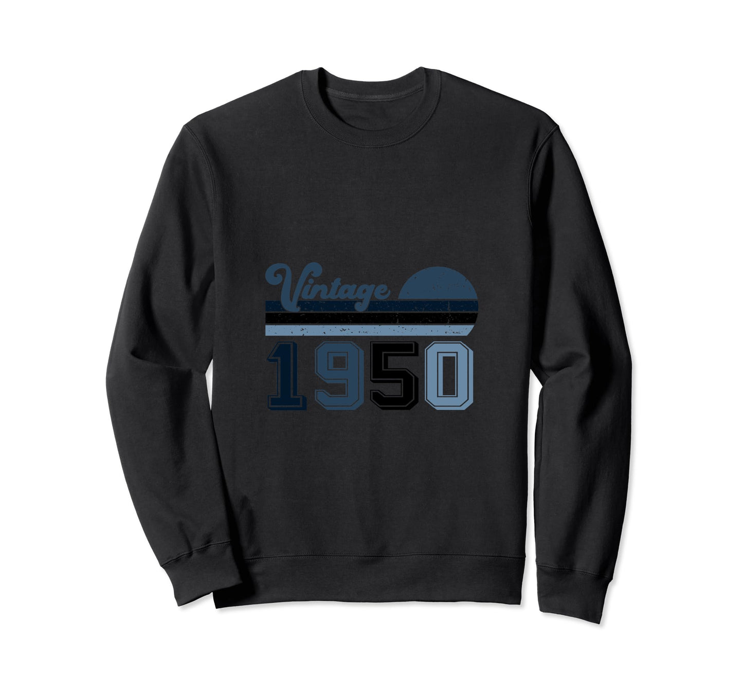 Year 1950 Gift Birthday Mom Dad Sweatshirt - Custom Art Print Unisex - T-Shirt, Sweatshirt, Hoodie