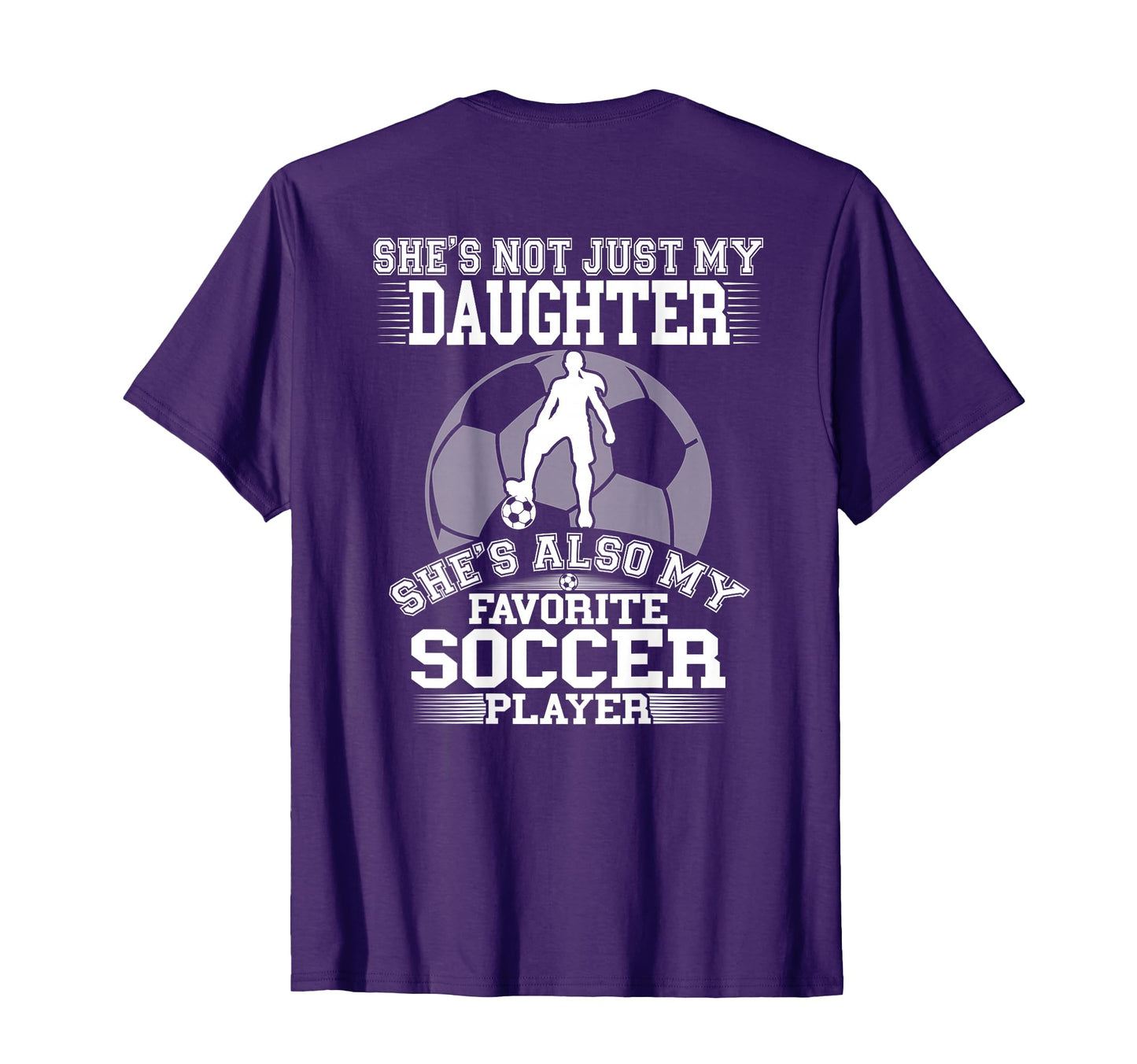 Shes Not Just My Daughter Also My T-Shirt - Minimalist Print Men Women - T-Shirt, Sweatshirt, Hoodie
