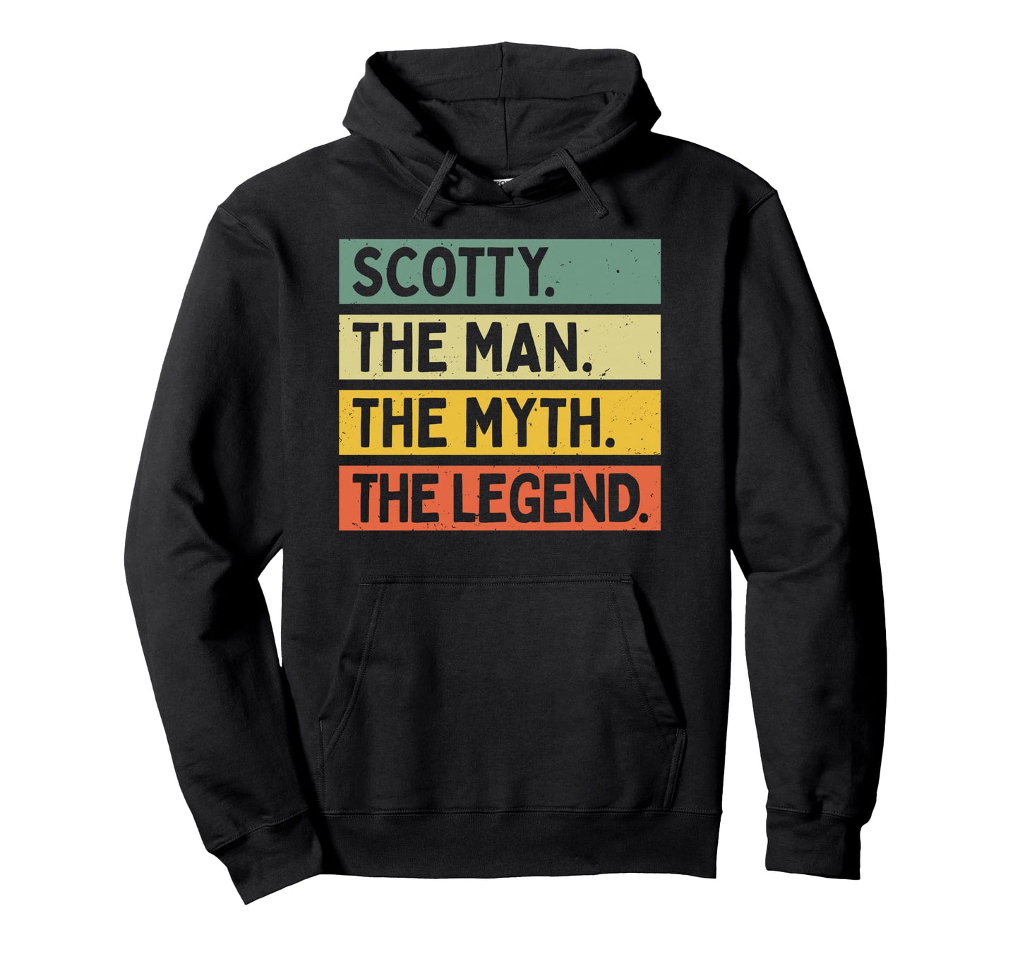 Scotty Myth Legend Funny Personalized Hoodie - Aesthetic Graphic Unisex - T-Shirt, Sweatshirt, Hoodie