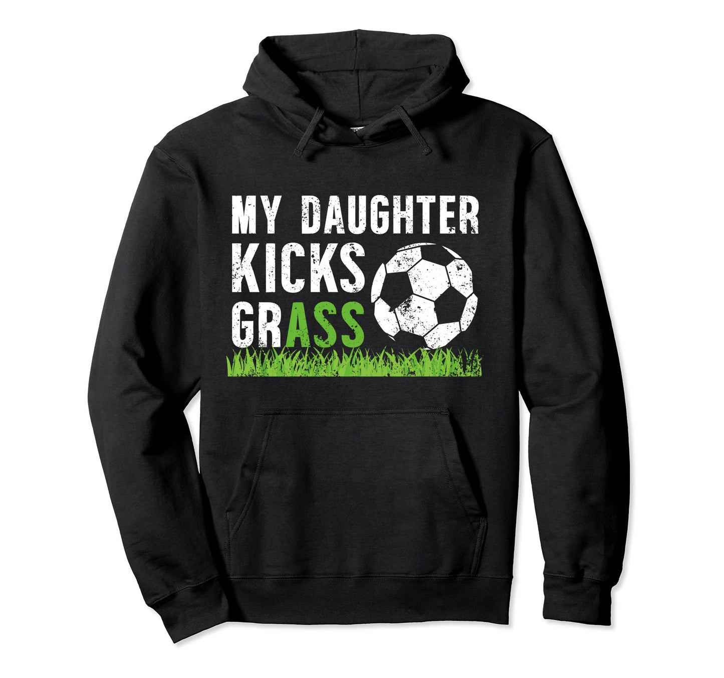 My Daughter Soccer Dad Soccer Player Hoodie - Aesthetic Graphic Unisex - T-Shirt, Sweatshirt, Hoodie