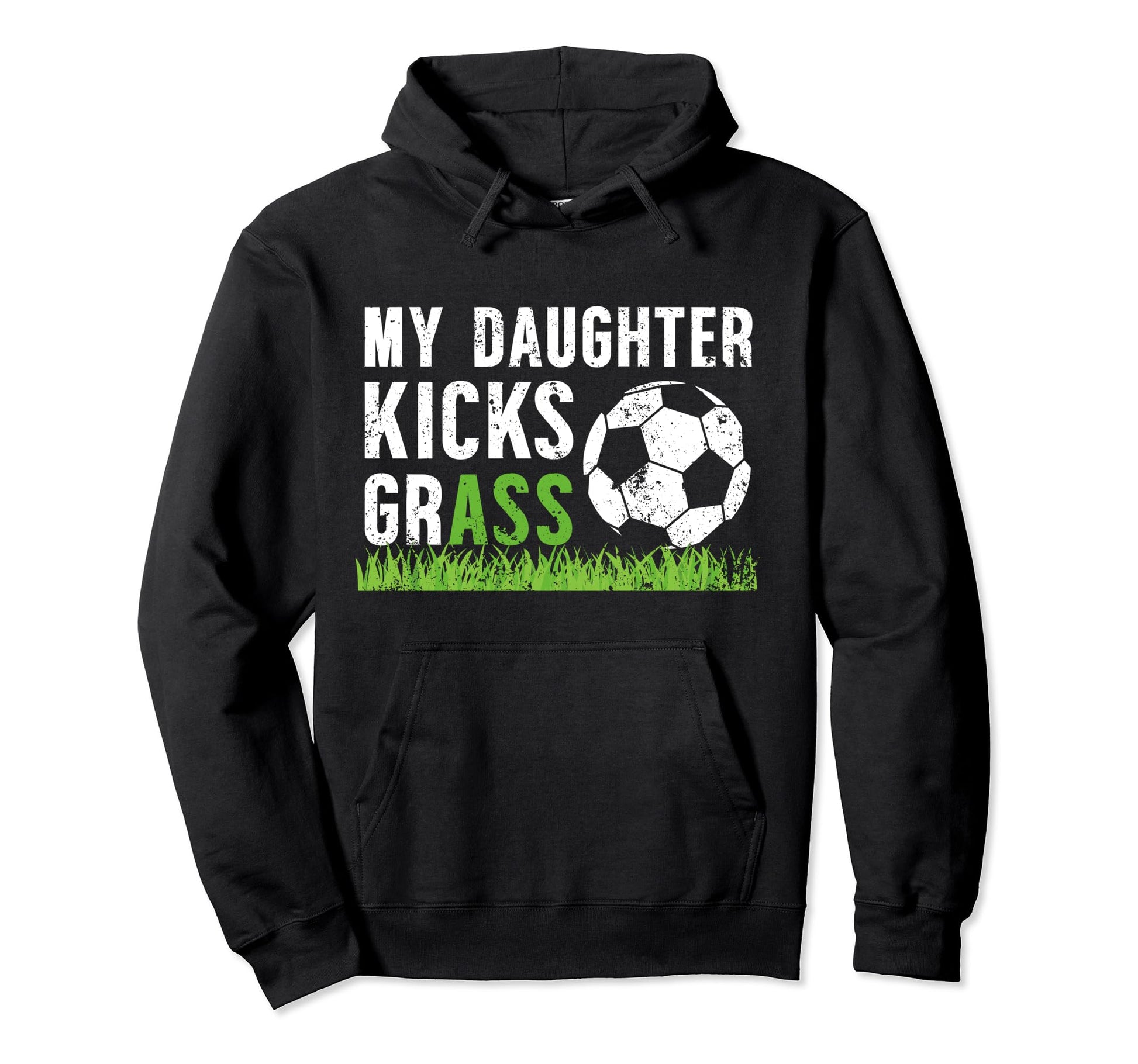 My Daughter Soccer Dad Soccer Player Hoodie - Aesthetic Graphic Unisex - T-Shirt, Sweatshirt, Hoodie
