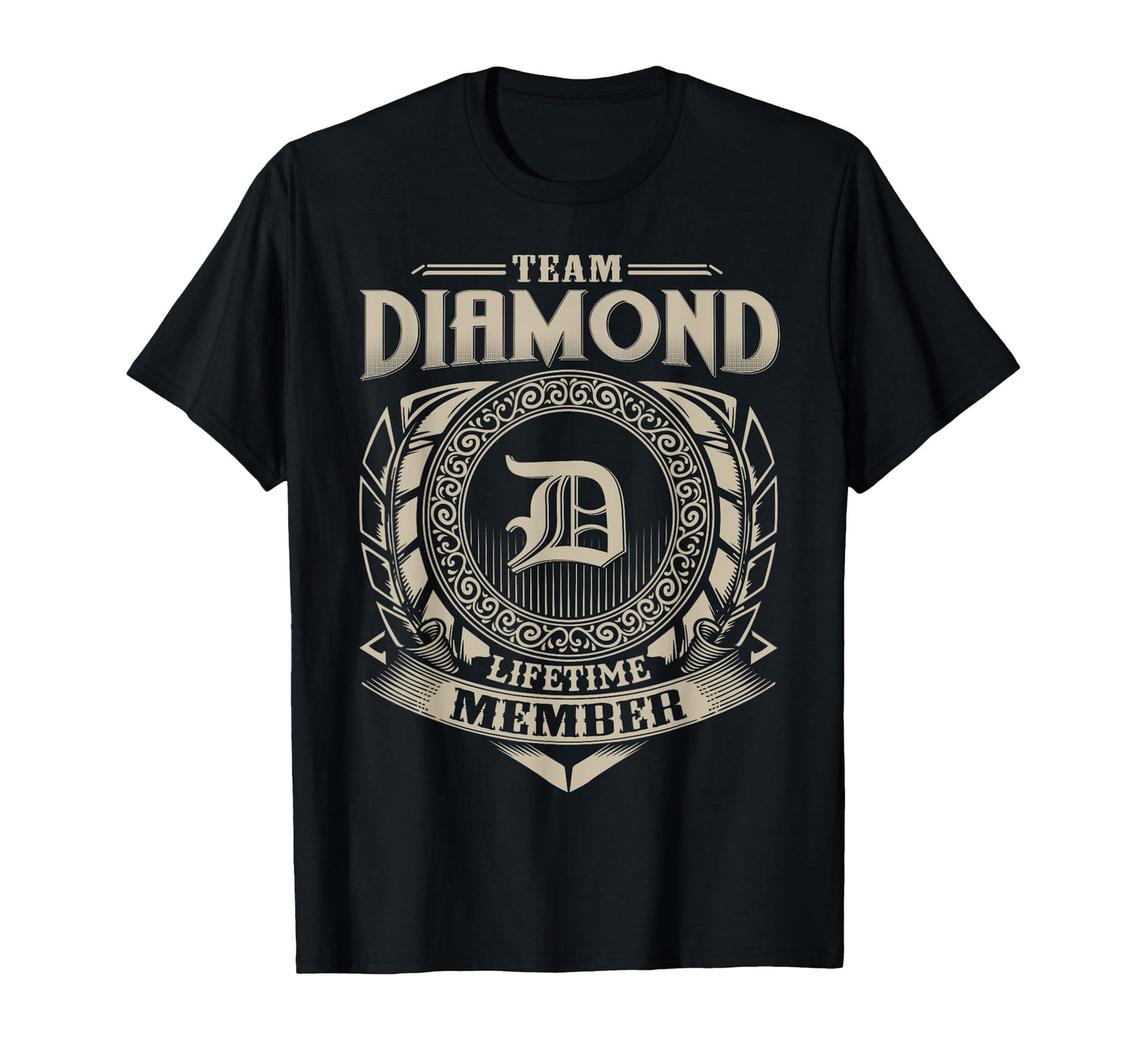 Team Diamond Lifetime Member Diamond T-Shirt - Trendy Graphic for Adults - T-Shirt, Sweatshirt, Hoodie