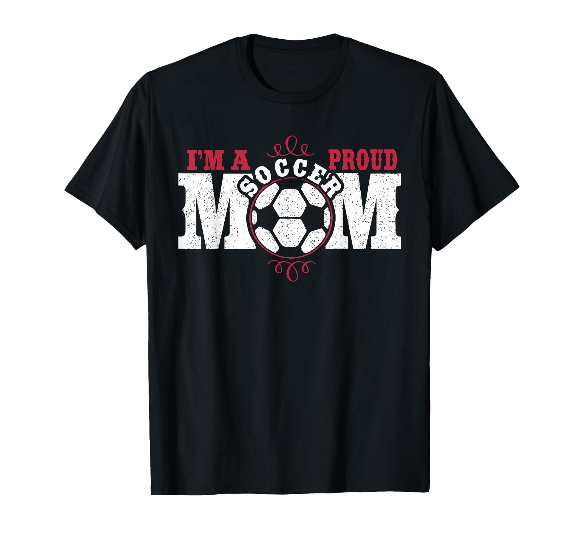 Im Proud Soccer Mom T-Shirt - Minimalist Print Men Women - T-Shirt, Sweatshirt, Hoodie