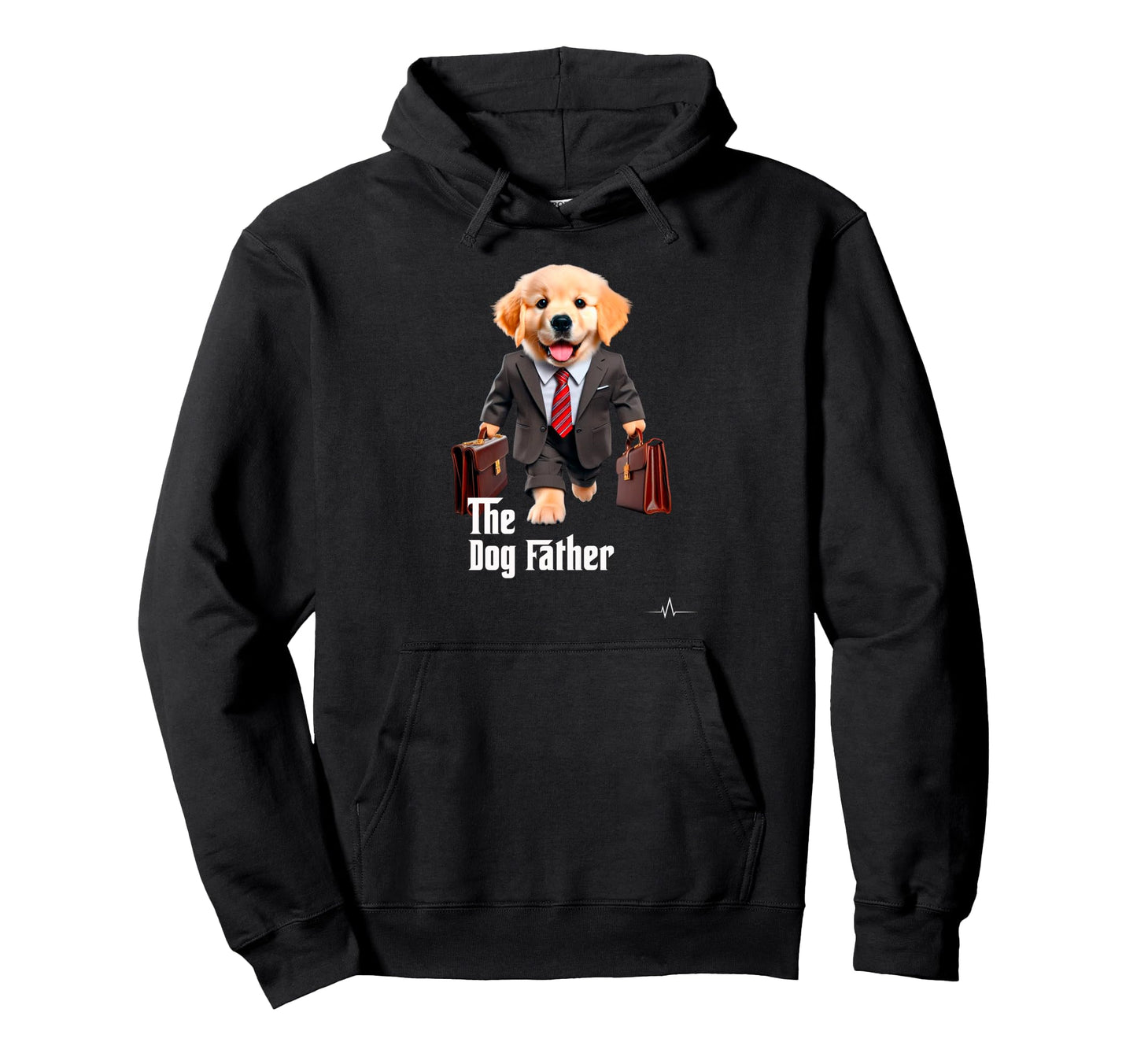 Dog Father Pet Funny Dog Dad Hoodie - Minimalist Print Unisex - T-Shirt, Sweatshirt, Hoodie