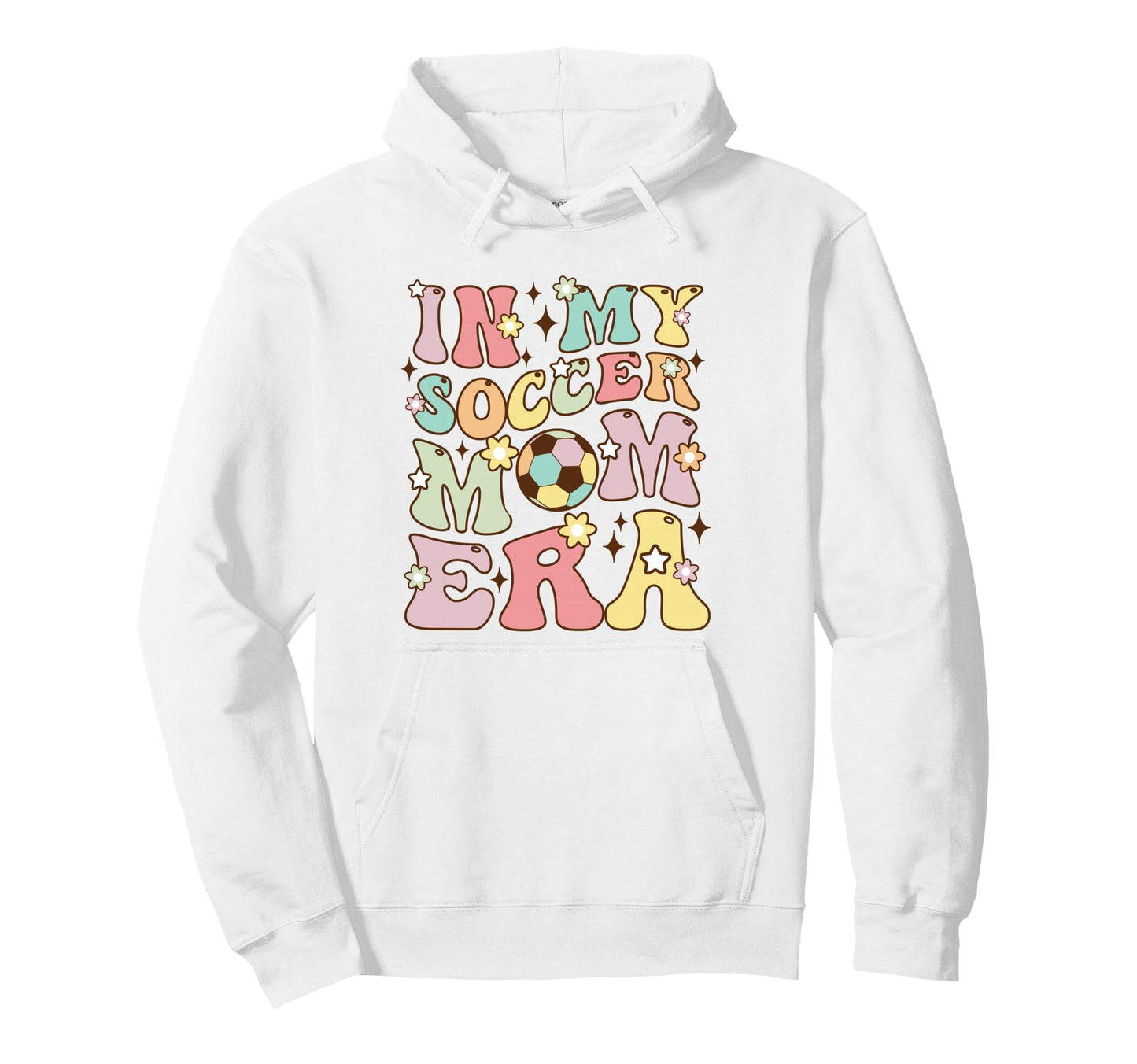 Groovy My Soccer Mom Era Funny Hoodie - Custom Art Print Men Women - T-Shirt, Sweatshirt, Hoodie
