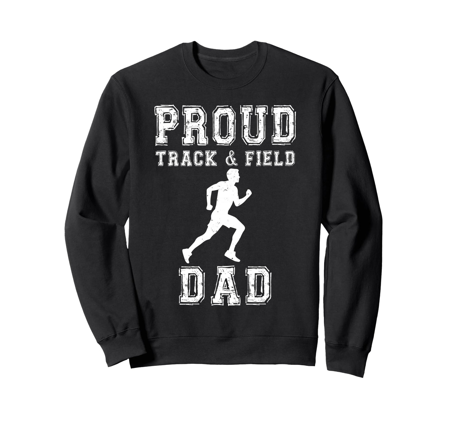 Proud Track Fielddad Game Day Sweatshirt - Novelty Apparel for Adults - T-Shirt, Sweatshirt, Hoodie