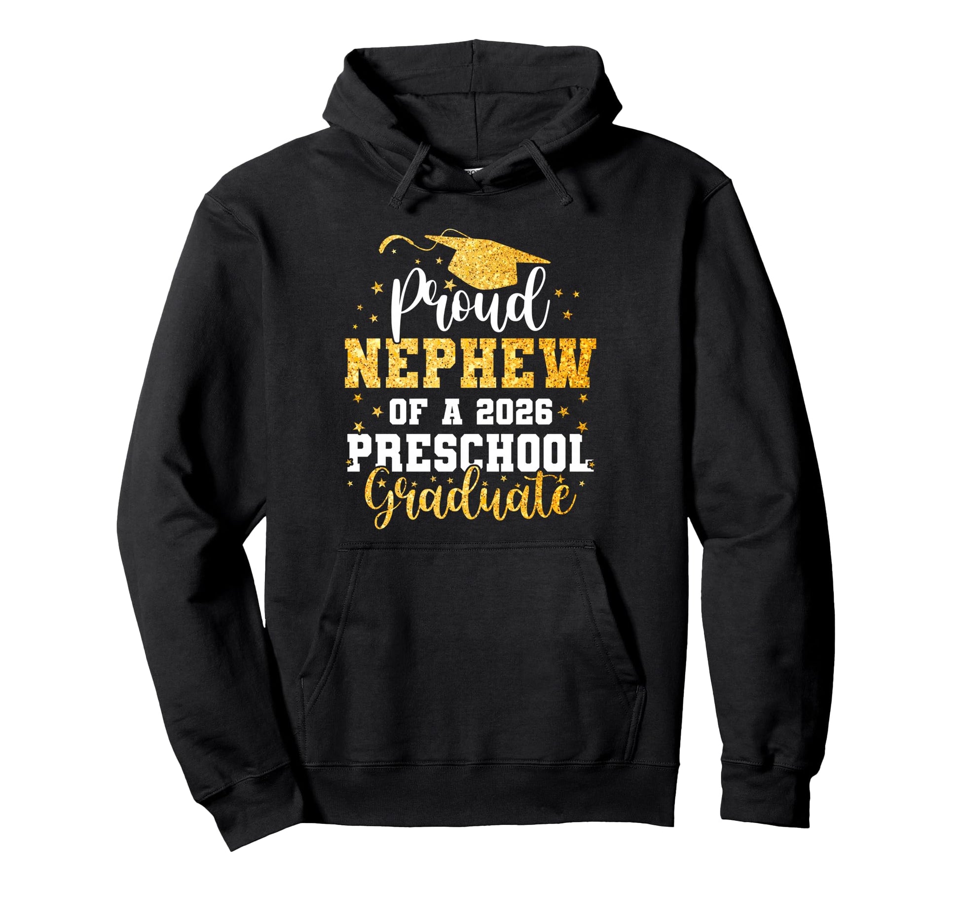 Proud Nephew Class 2026 Preschool Hoodie - Minimalist Print Men Women - T-Shirt, Sweatshirt, Hoodie