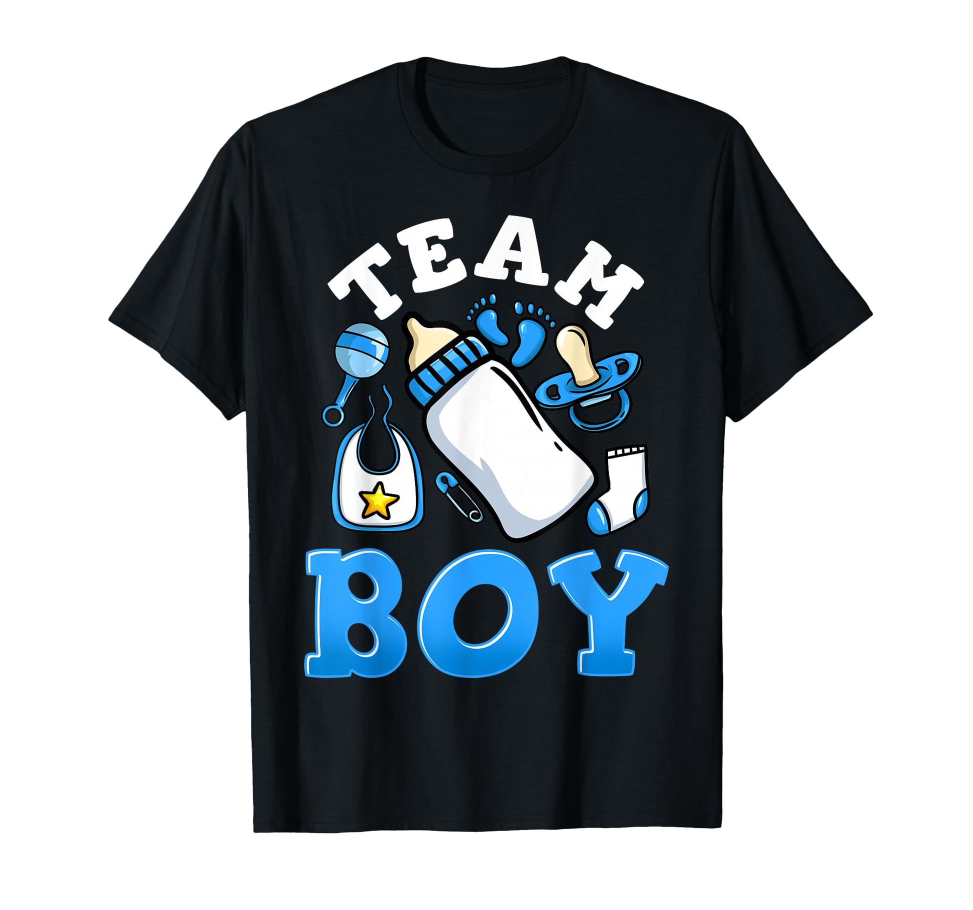 Gender Reveal Party Team Small T-Shirt - Custom Art Print Men Women - T-Shirt, Sweatshirt, Hoodie