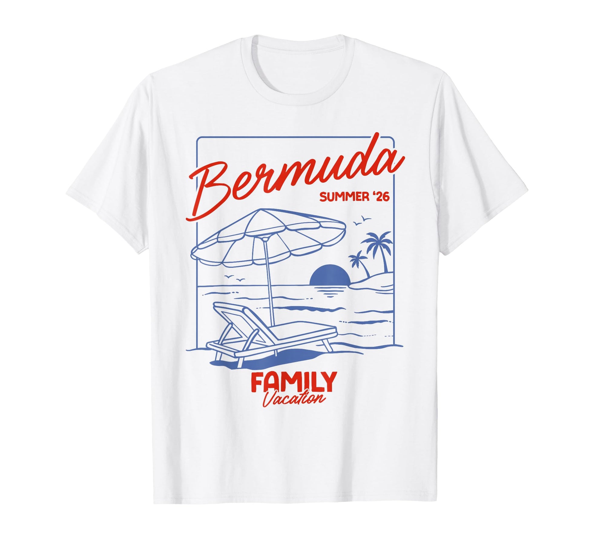 Bermudaa Summer 26 Family Matching T-Shirt - Fun Novelty Design Unisex - T-Shirt, Sweatshirt, Hoodie