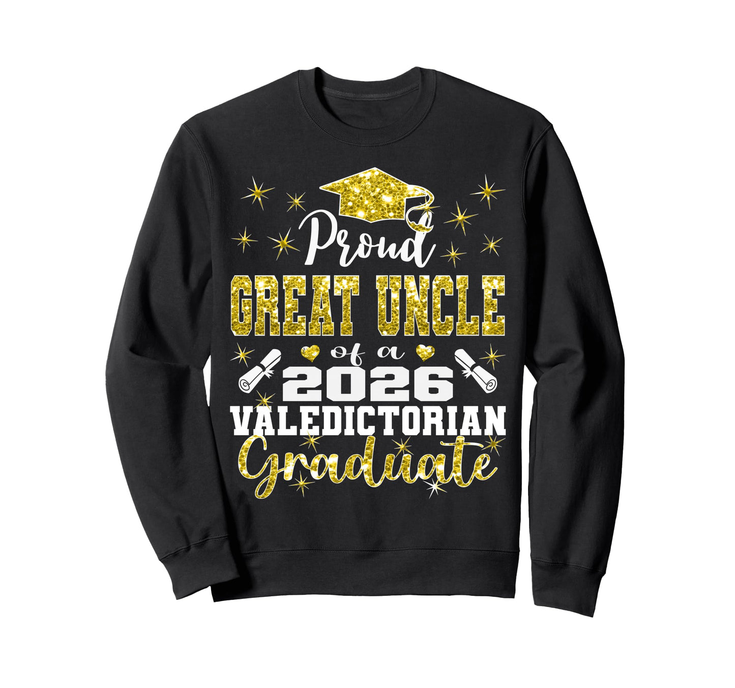 Proud Great Uncle 2026 Sweatshirt - Streetwear Style for Adults - T-Shirt, Sweatshirt, Hoodie