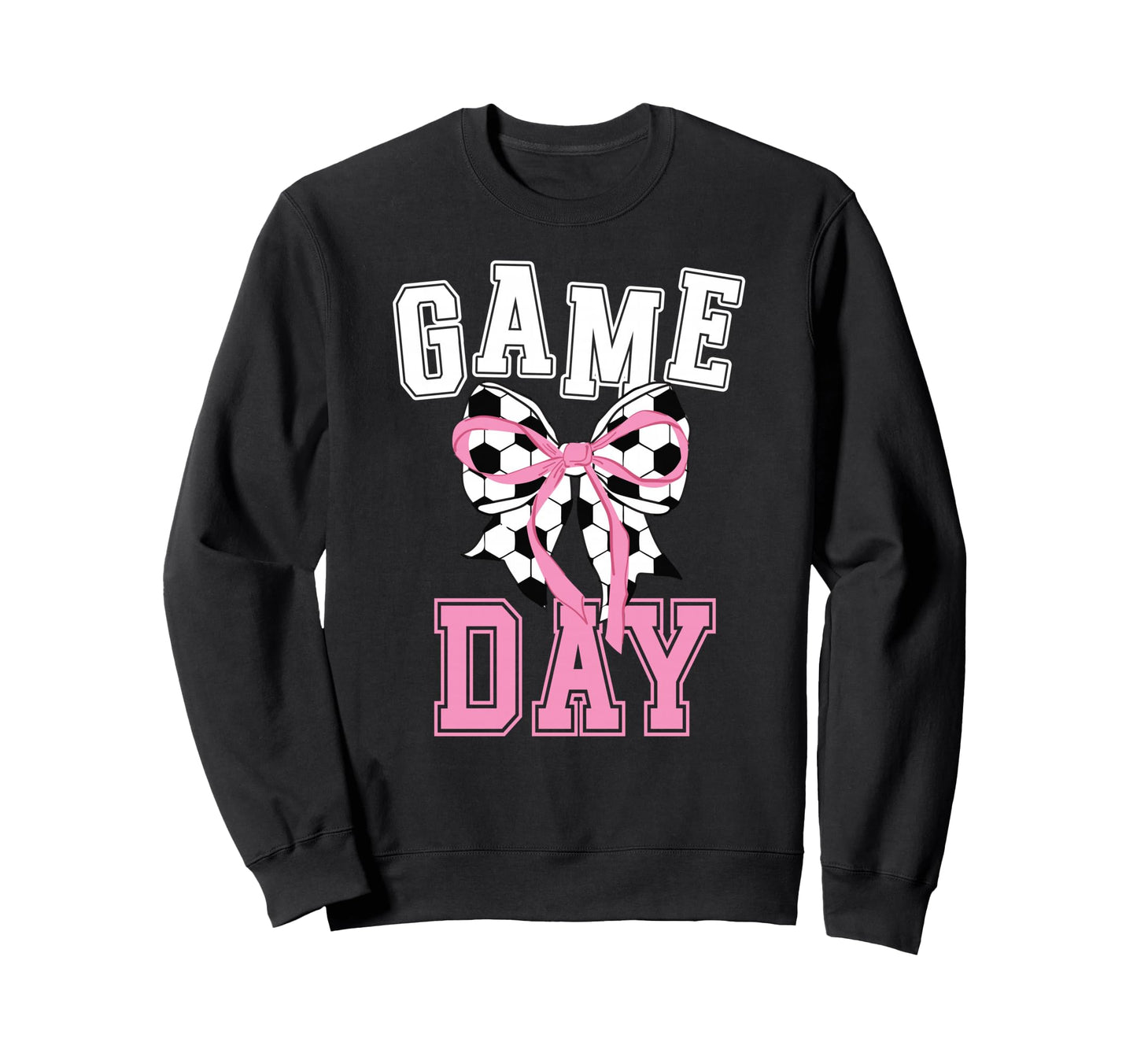 Game Day Soccer Game Day Coquette Sweatshirt - Fun Novelty Design Unisex - T-Shirt, Sweatshirt, Hoodie