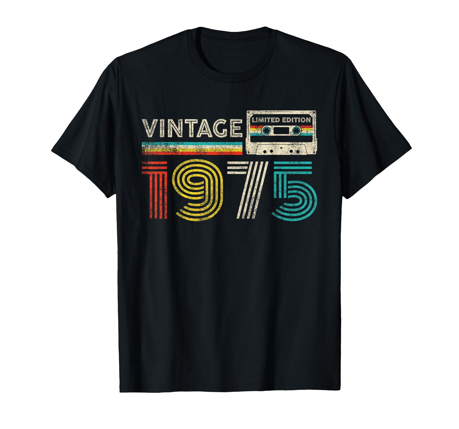 1975 Birthday 1975 Cassette Tape T-Shirt - Fun Novelty Design Men Women - T-Shirt, Sweatshirt, Hoodie