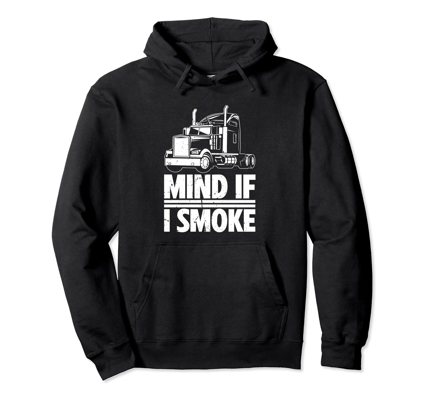 Truck Driver Trucker Freighter Hoodie - Custom Art Print for Adults - T-Shirt, Sweatshirt, Hoodie