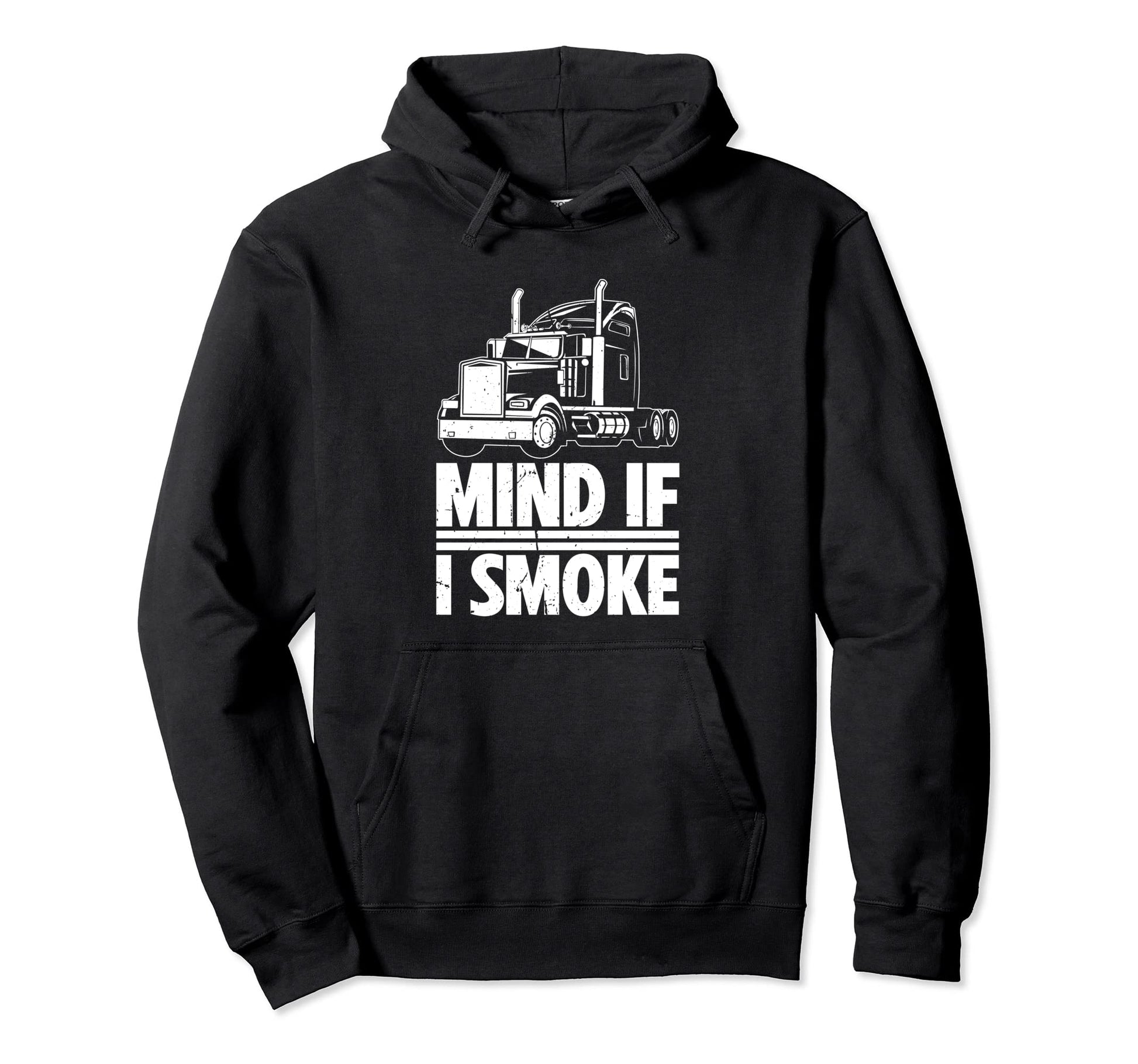 Truck Driver Trucker Freighter Hoodie - Custom Art Print for Adults - T-Shirt, Sweatshirt, Hoodie