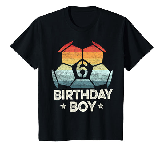 6 Year Old Soccer Player Gifts 6Th T-Shirt - Trendy Graphic for Adults - T-Shirt, Sweatshirt, Hoodie