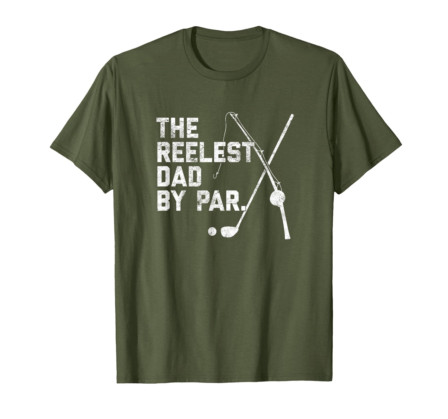 Mens Funny Fishing Golf Fathers Day T-Shirt - Trendy Graphic Men Women - T-Shirt, Sweatshirt, Hoodie