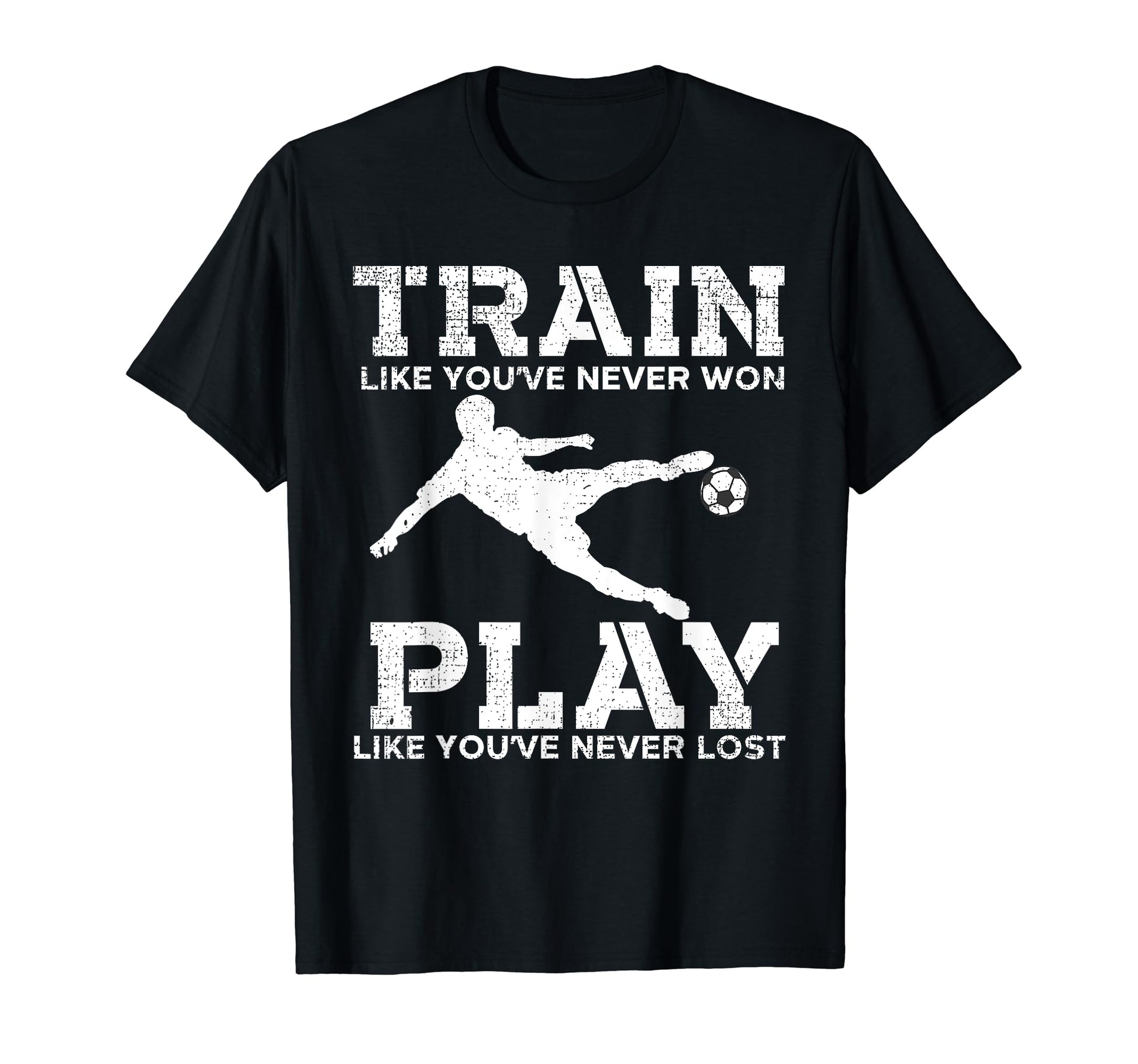 Train To Win Distressed Football T-Shirt - Streetwear Style Men Women - T-Shirt, Sweatshirt, Hoodie