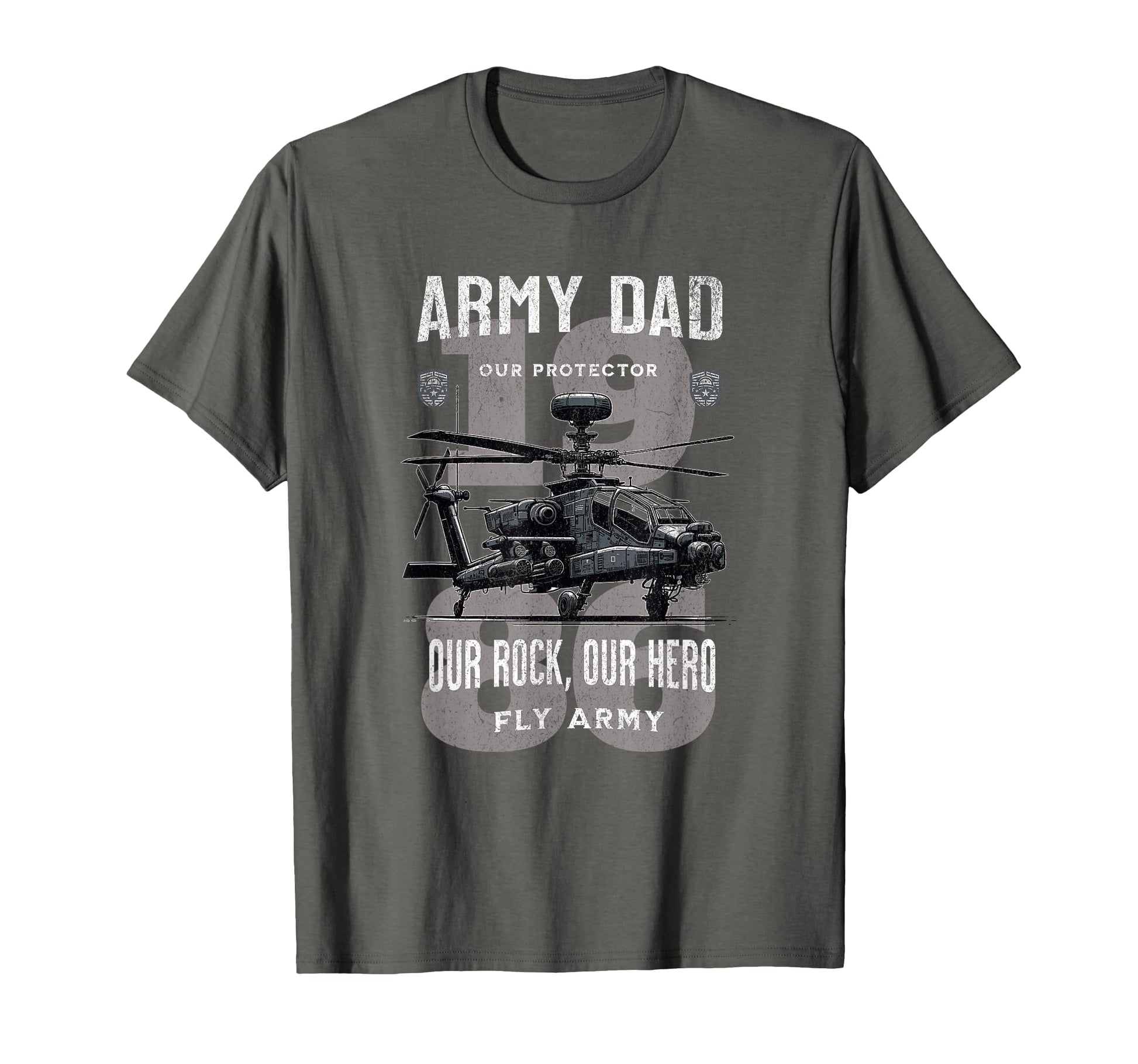 Army Dad Father Military Fathers Day T-Shirt - Graphic Print for Adults - T-Shirt, Sweatshirt, Hoodie