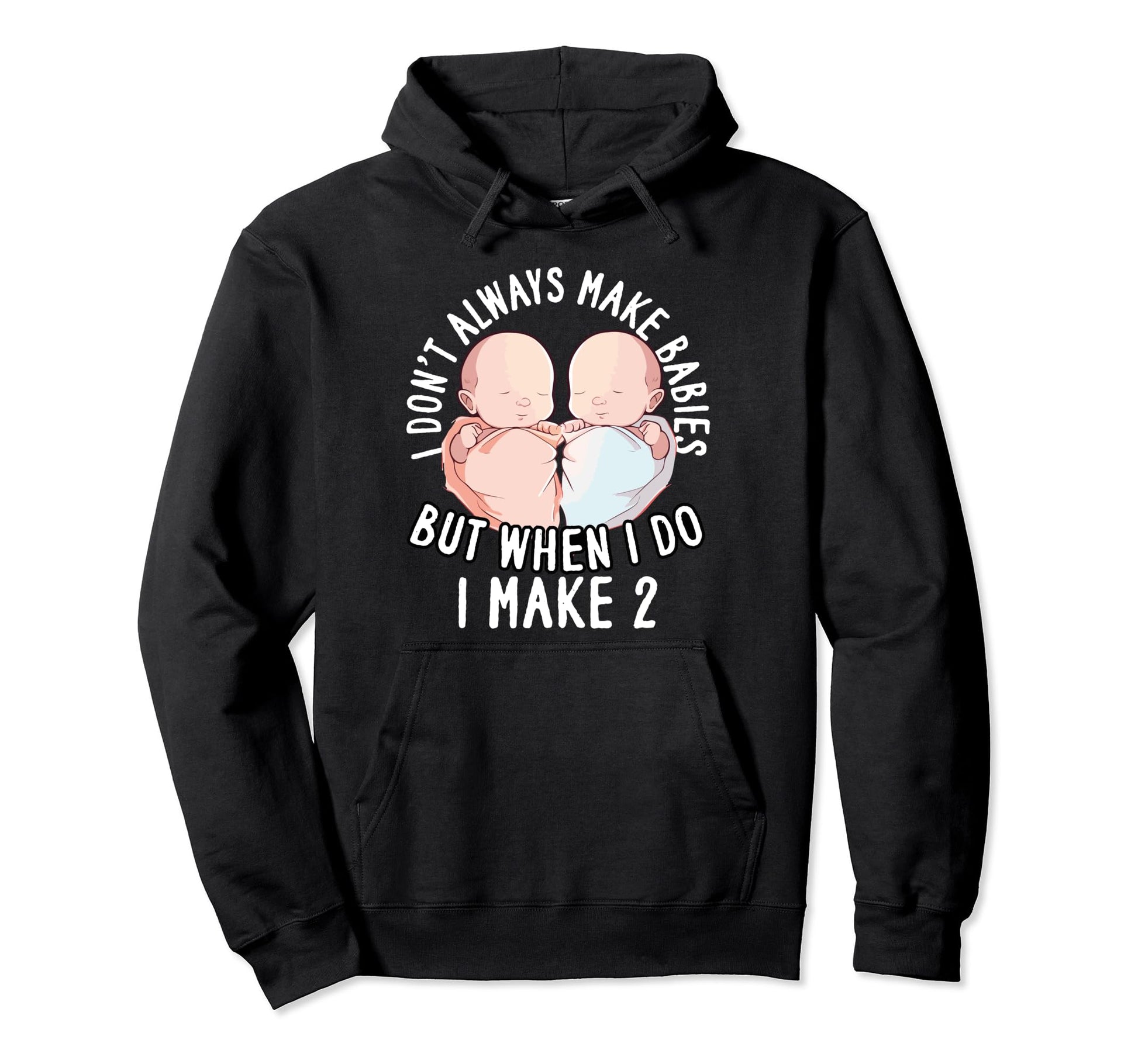 Dad Twins Fathers Day Best Dad Ever Father Hoodie - Novelty Apparel Unisex - T-Shirt, Sweatshirt, Hoodie