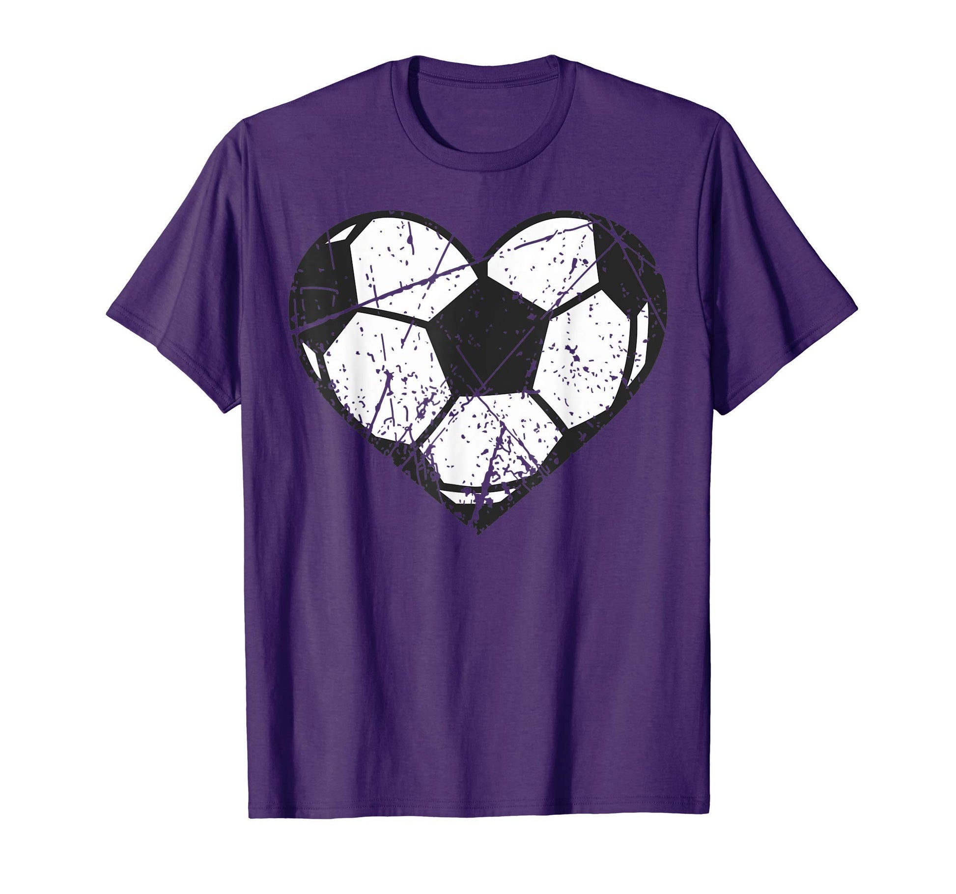 Soccer Ball Heart Valentines Day T-Shirt - Trendy Graphic Men Women - T-Shirt, Sweatshirt, Hoodie