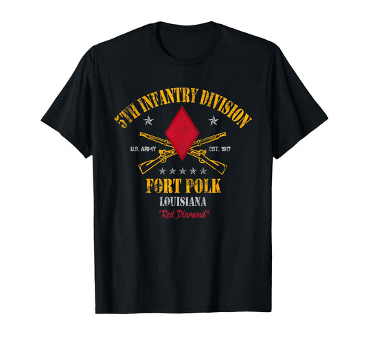 5Th Infantry Division Veteran Fort Polk T-Shirt - Graphic Print Men Women - T-Shirt, Sweatshirt, Hoodie