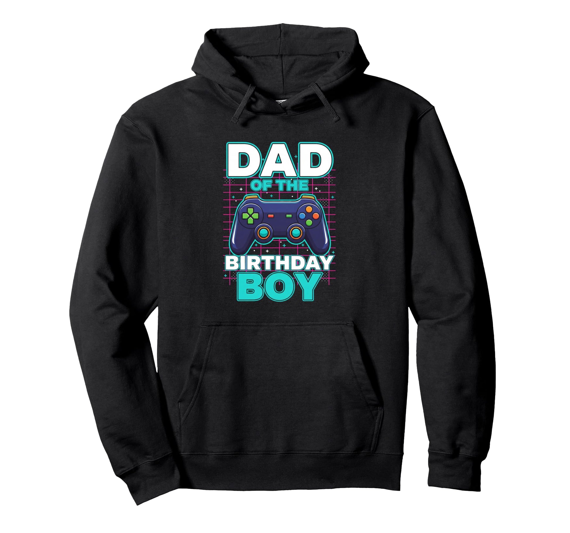 Dad Birthday Gamer Birthday Party Hoodie - Streetwear Style for Adults - T-Shirt, Sweatshirt, Hoodie