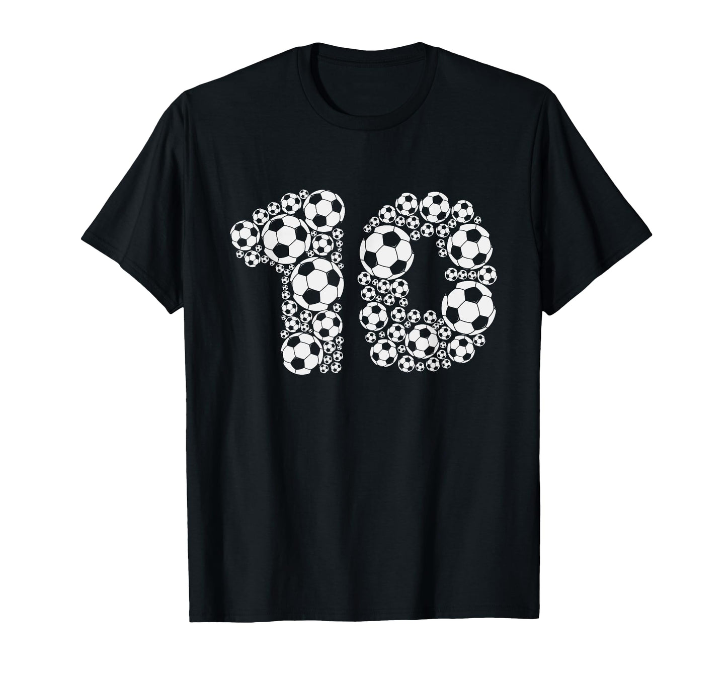 Soccer 10Th Birthday 10 Years T-Shirt - Aesthetic Graphic Unisex - T-Shirt, Sweatshirt, Hoodie